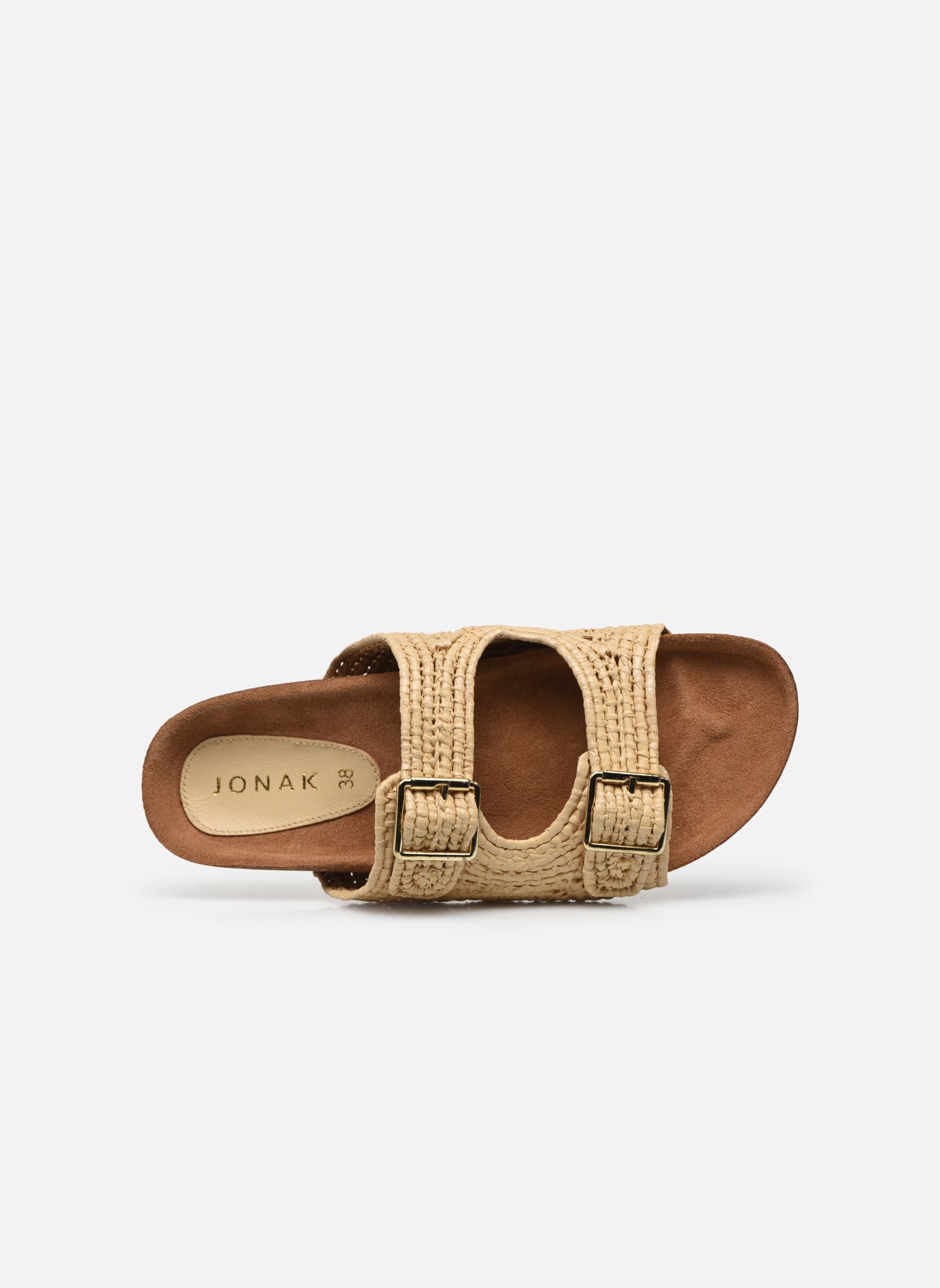 Mules KALMIE femme beige Jonak Mules KALMIE femme beige Rafia beige