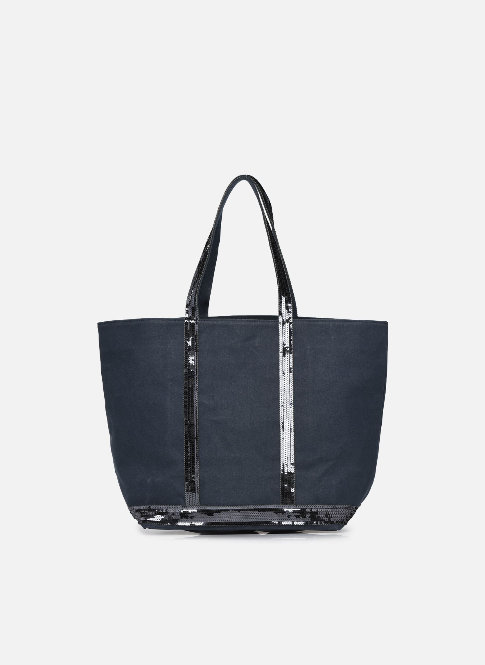 Cabas Cabas L Porte Epaule En Toile Coton Et P femme bleu Vanessa Bruno Cabas Cabas L Porte Epaule En Toile Coton Et P femme bleu PYRITE