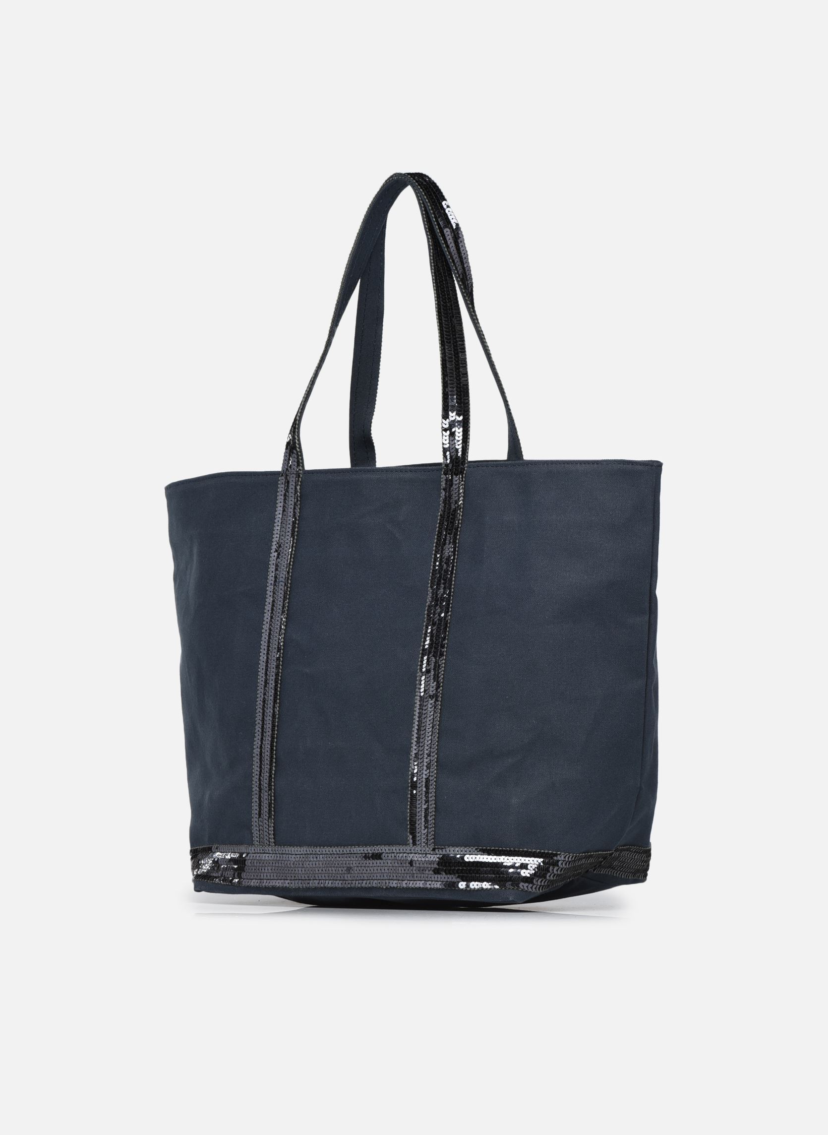 Cabas Cabas L Porte Epaule En Toile Coton Et P femme bleu Vanessa Bruno Cabas Cabas L Porte Epaule En Toile Coton Et P femme bleu PYRITE