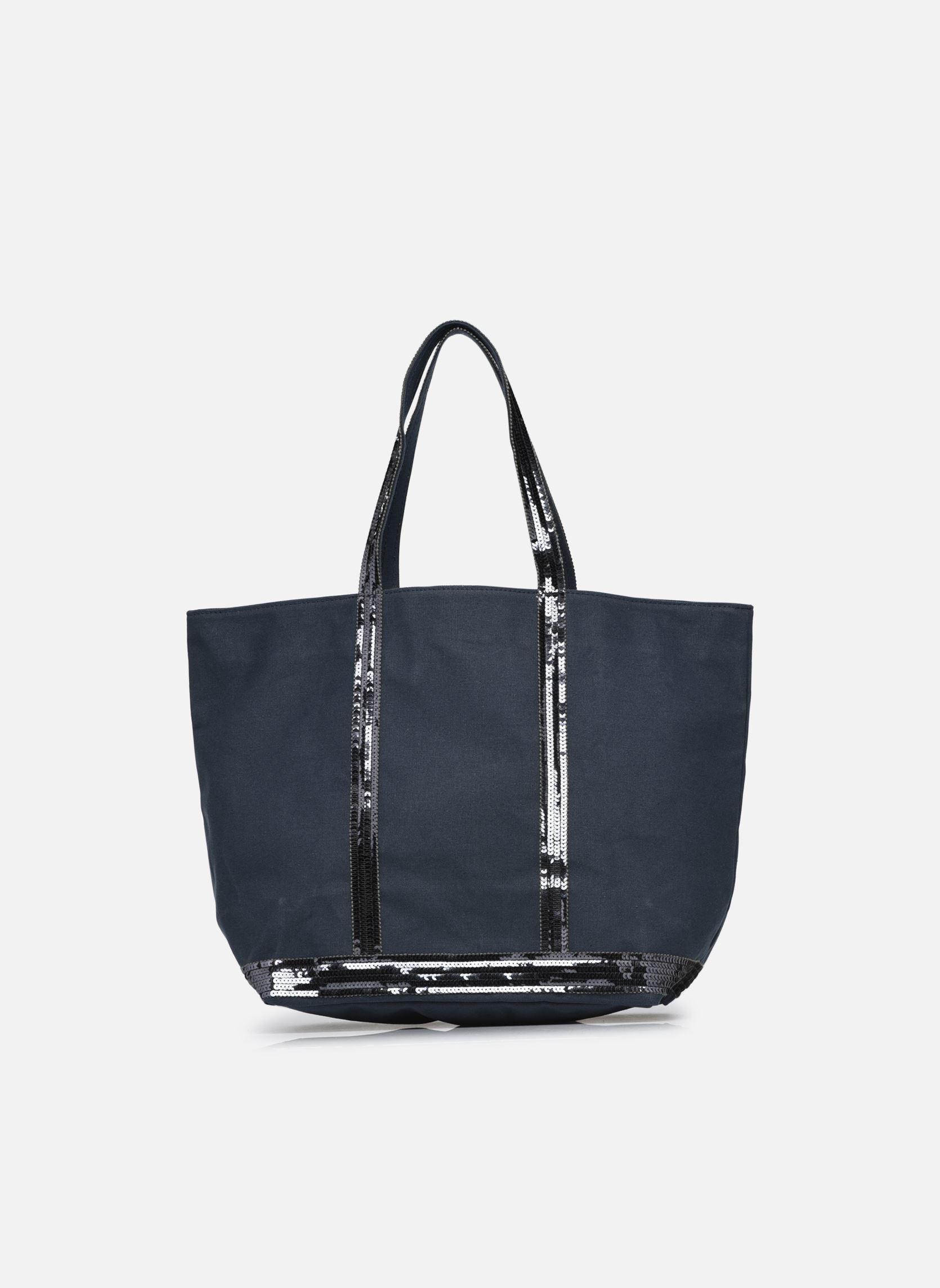Cabas Cabas L Porte Epaule En Toile Coton Et P femme bleu Vanessa Bruno Cabas Cabas L Porte Epaule En Toile Coton Et P femme bleu PYRITE