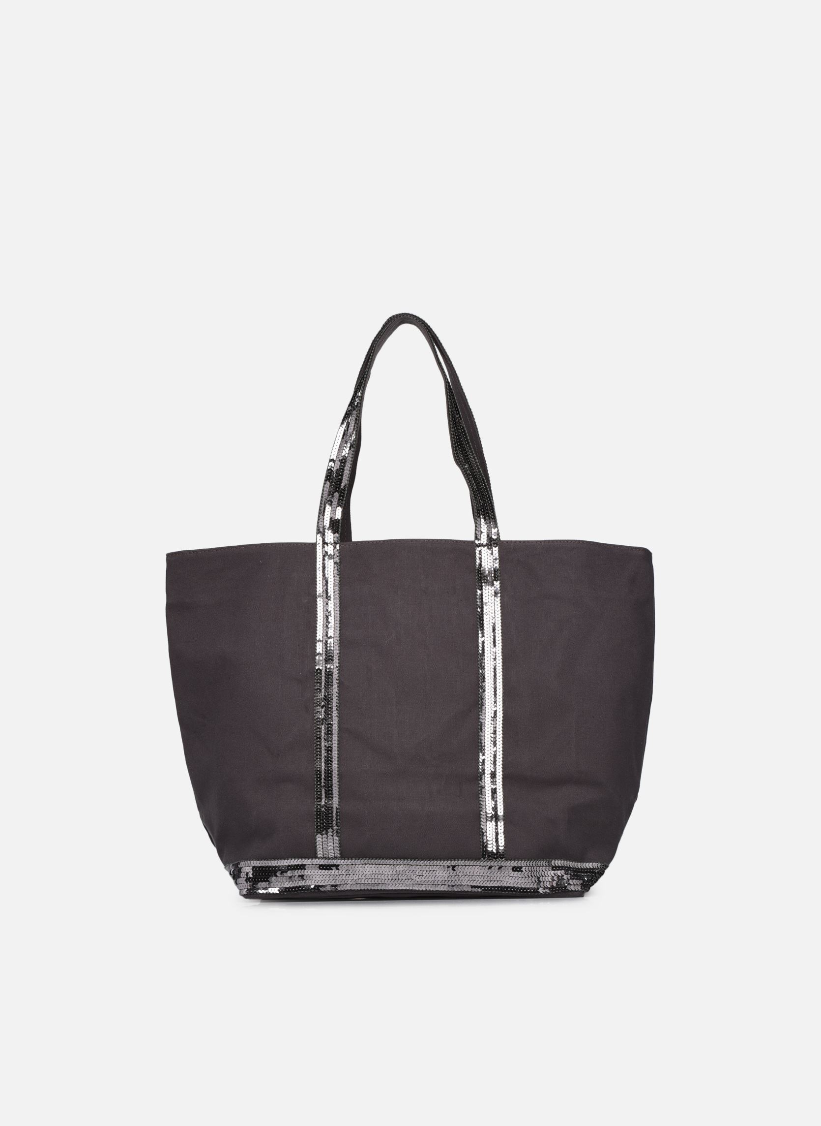Grote winkelzak Cabas L Porte Epaule En Toile Coton Et P dames grijs Vanessa Bruno Grote winkelzak Cabas L Porte Epaule En Toile Coton Et P dames grijs ANTHRACITE