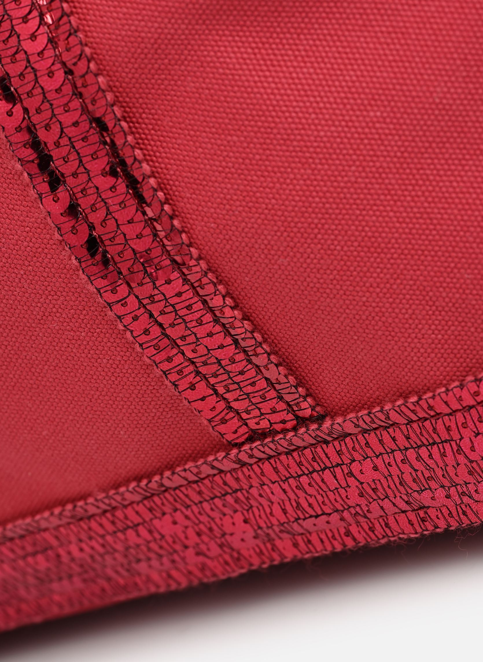 Cabas Cabas L Porte Epaule En Toile Coton Et P femme rouge Vanessa Bruno Cabas Cabas L Porte Epaule En Toile Coton Et P femme rouge GROSEILLE
