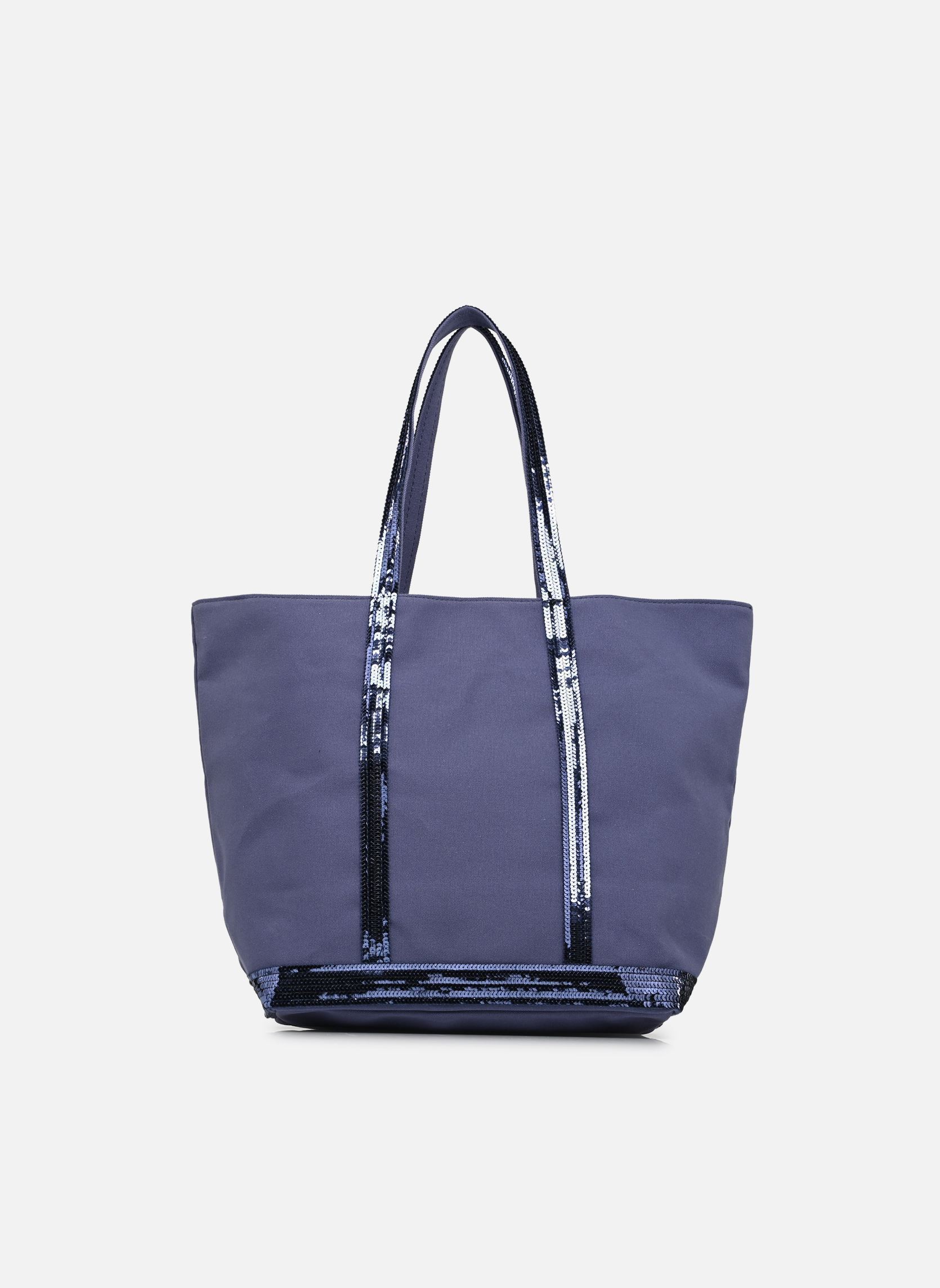 Cabas Cabas L Porte Epaule En Toile Coton Et P femme bleu Vanessa Bruno Cabas Cabas L Porte Epaule En Toile Coton Et P femme bleu PERVENCHE
