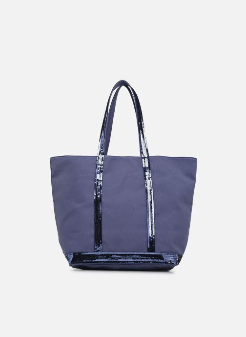 Vanessa Bruno Grote winkelzak Cabas L Porte Epaule En Toile Coton Et P dames blauw