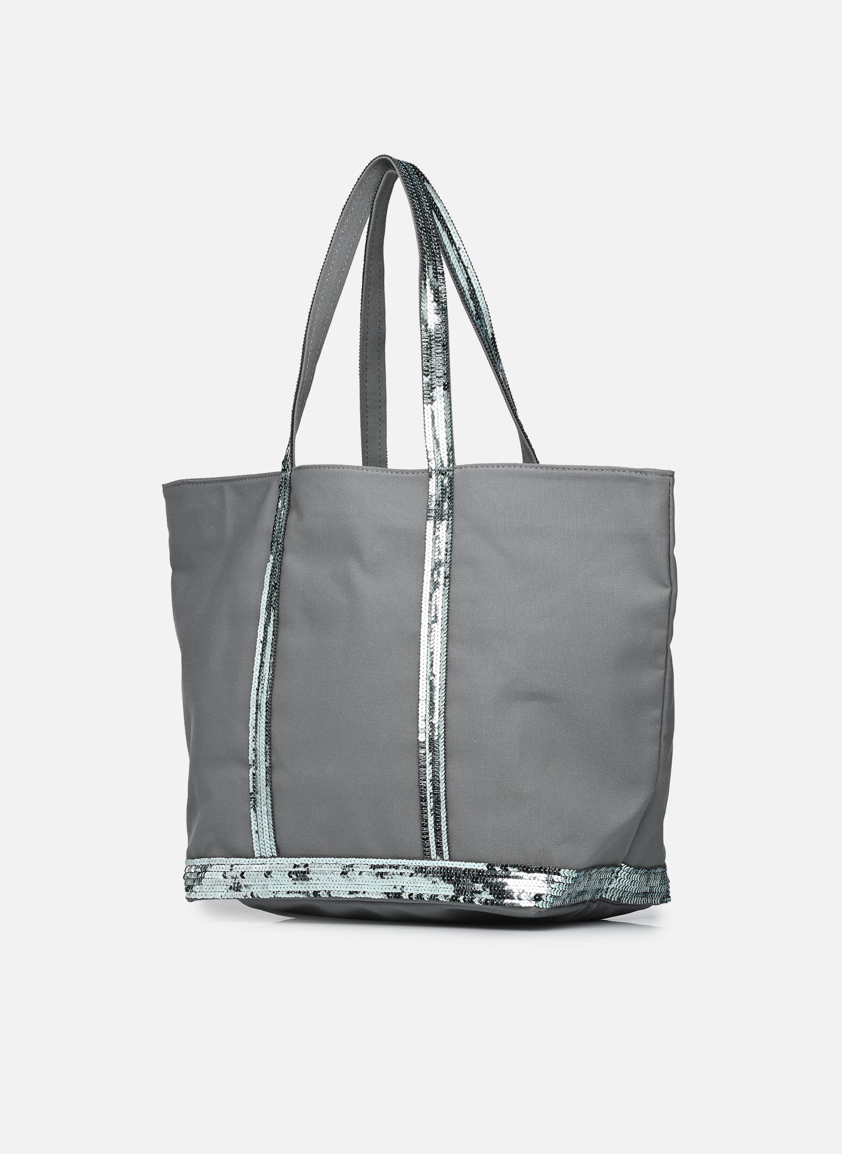 Cabas Cabas L Porte Epaule En Toile Coton Et P femme bleu Vanessa Bruno Cabas Cabas L Porte Epaule En Toile Coton Et P femme bleu NENUPHAR