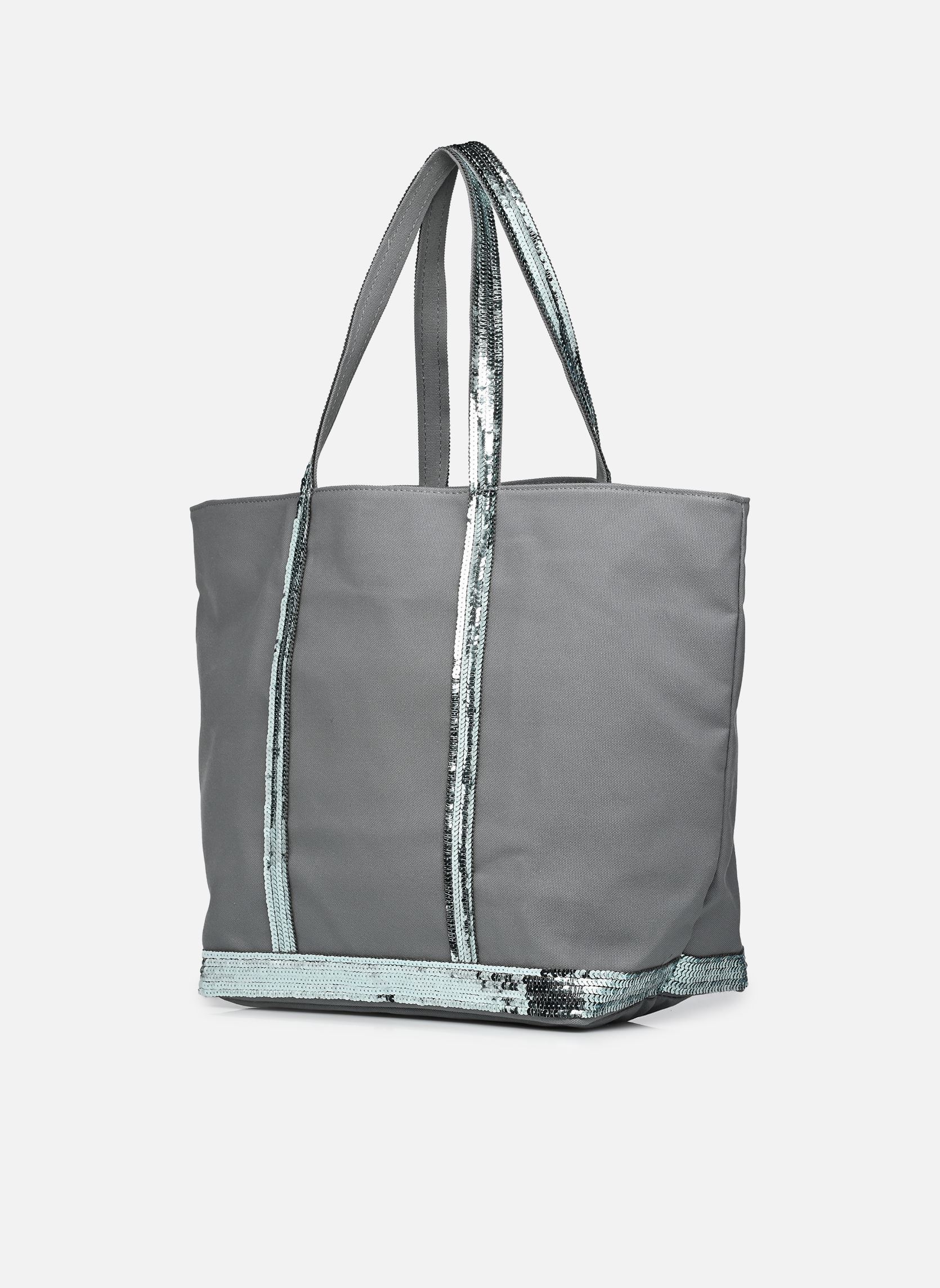Cabas Cabas L Porte Epaule En Toile Coton Et P femme bleu Vanessa Bruno Cabas Cabas L Porte Epaule En Toile Coton Et P femme bleu NENUPHAR