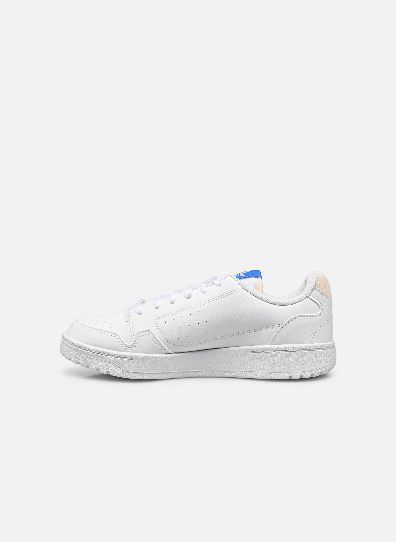 Baskets basses NY 90 J blanc adidas originals Baskets basses NY 90 J blanc Ftwwht/Blurus/Ecrtin