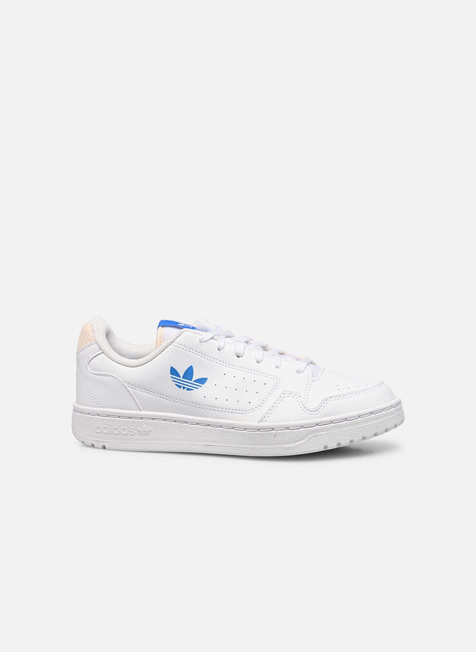 Baskets basses NY 90 J blanc adidas originals Baskets basses NY 90 J blanc Ftwwht/Blurus/Ecrtin
