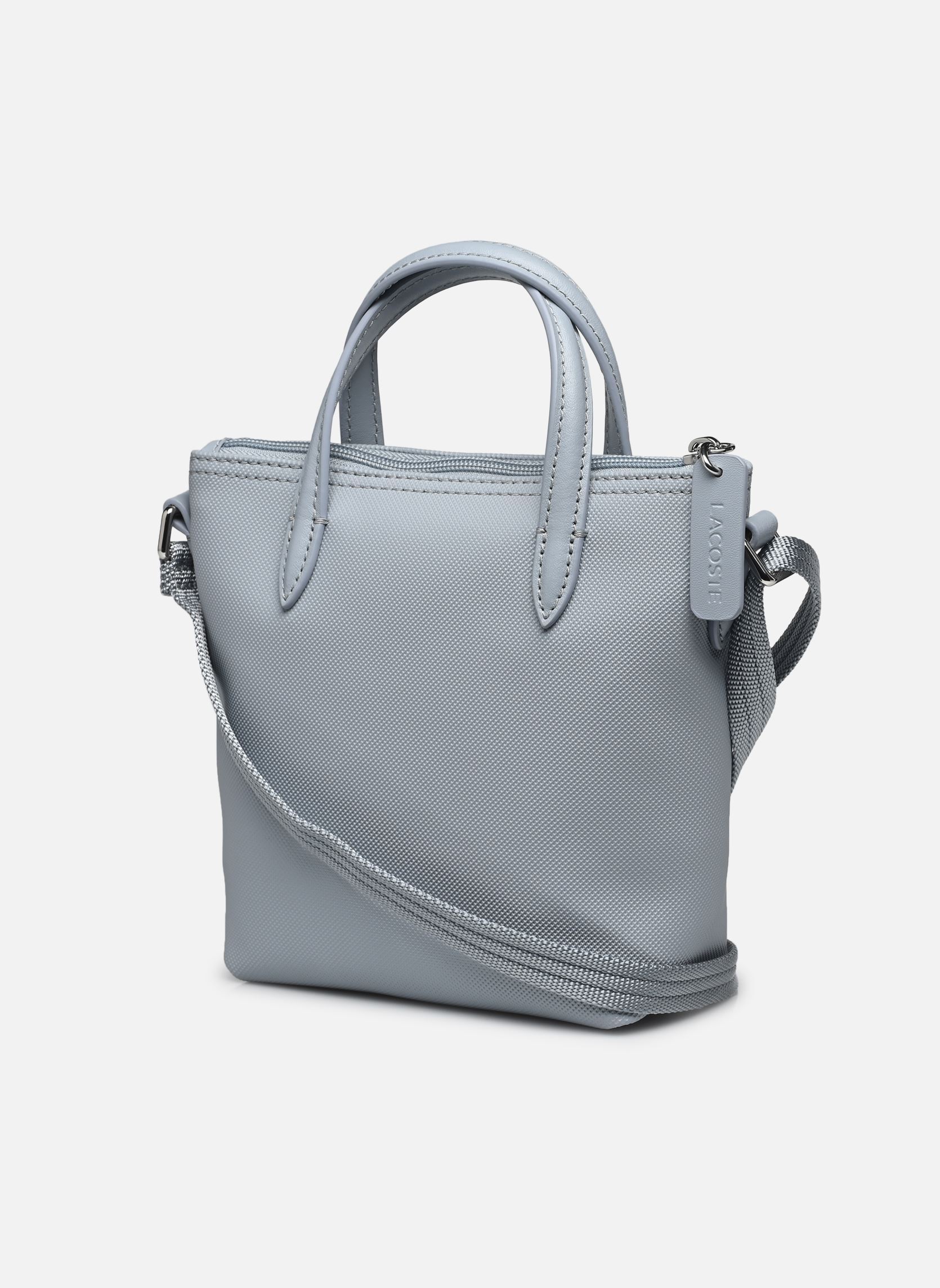 Schoudertassen L.12.12 Concept XS Shopping Cross Bag dames grijs Lacoste Schoudertassen L.12.12 Concept XS Shopping Cross Bag dames grijs TRADEWINDS