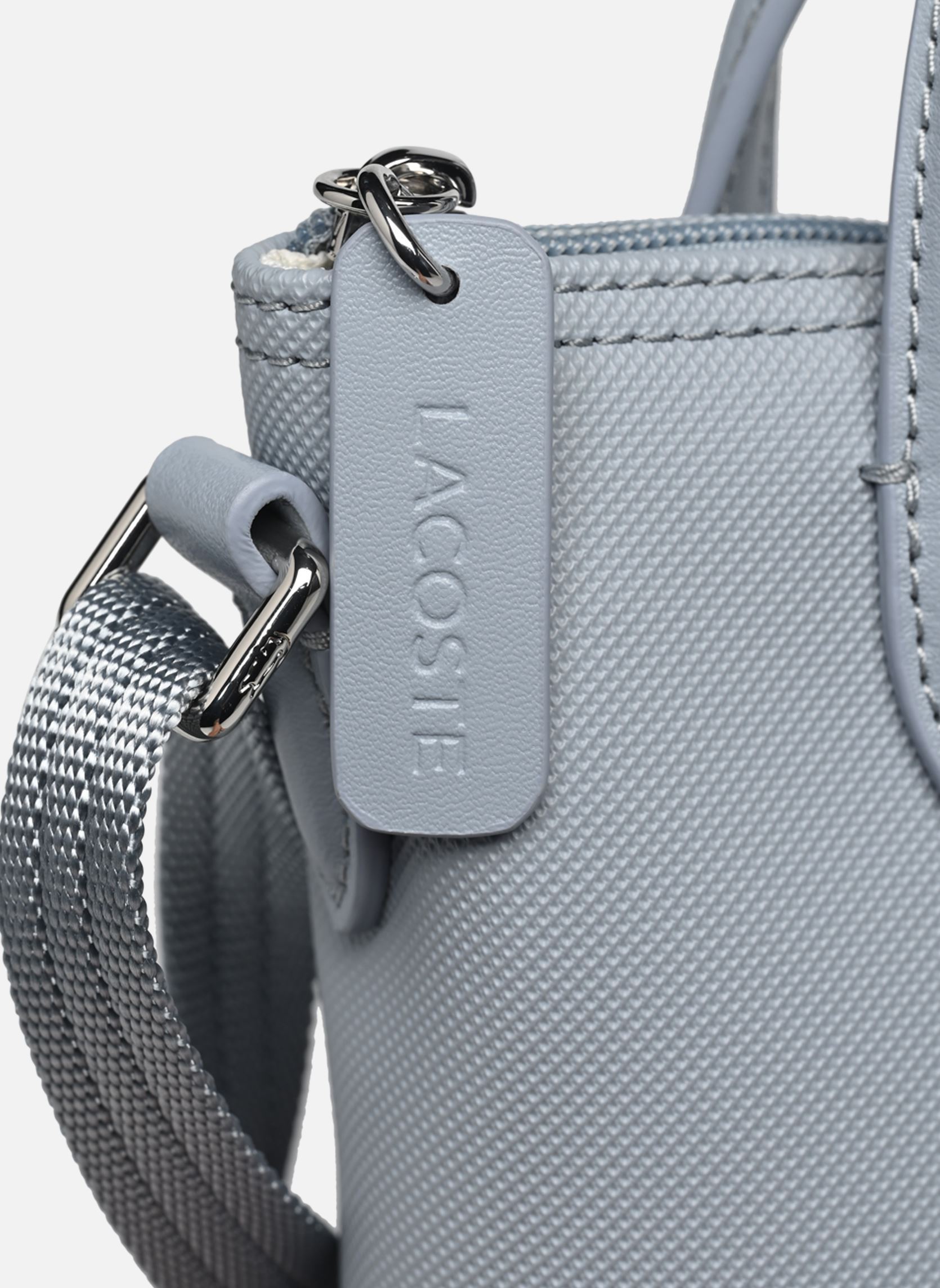 Schoudertassen L.12.12 Concept XS Shopping Cross Bag dames grijs Lacoste Schoudertassen L.12.12 Concept XS Shopping Cross Bag dames grijs TRADEWINDS