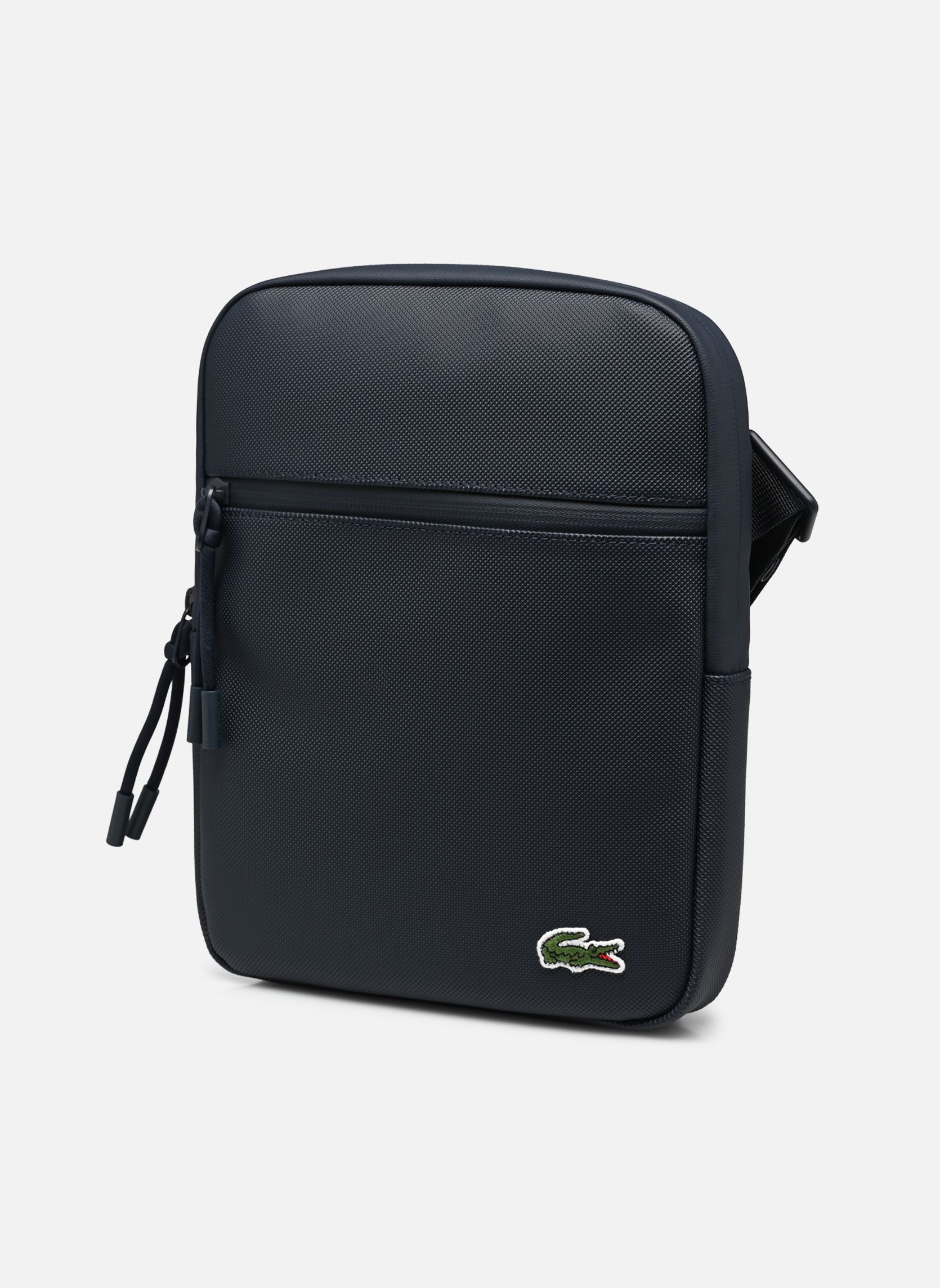 Sacs bandoulière M Flat Crossover Bag homme bleu Lacoste Sacs bandoulière M Flat Crossover Bag homme bleu ECLIPSE