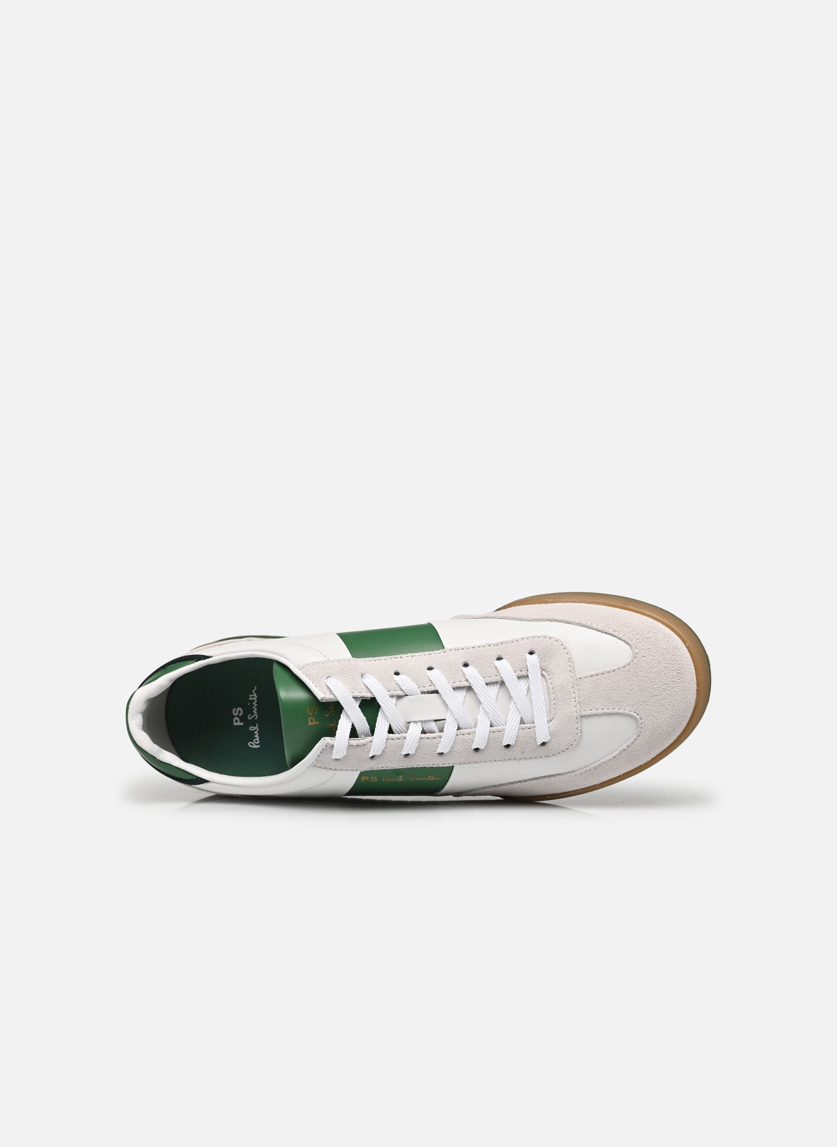 Baskets basses Dover homme vert PS Paul Smith Baskets basses Dover homme vert 01-WHITE GREEN