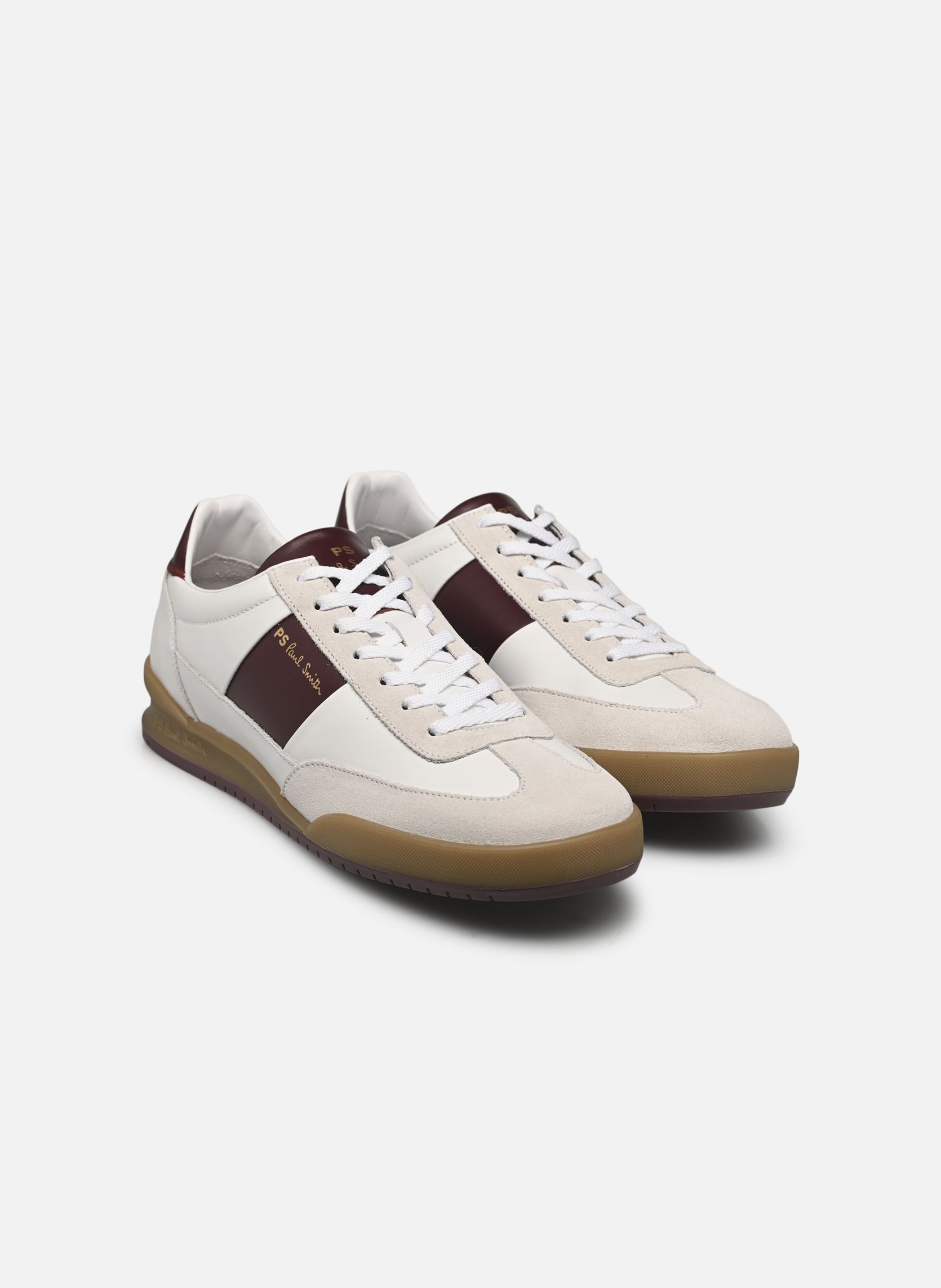 Baskets basses Dover homme blanc PS Paul Smith Baskets basses Dover homme blanc 01-WHITE BORDO