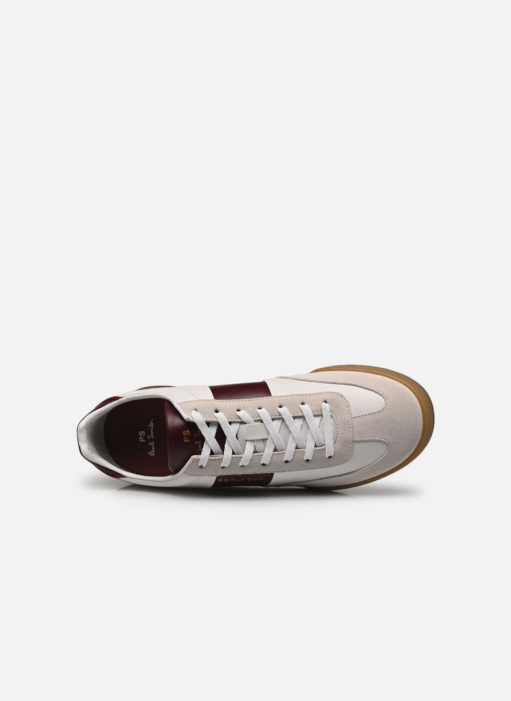 Baskets basses Dover homme blanc PS Paul Smith Baskets basses Dover homme blanc 01-WHITE BORDO