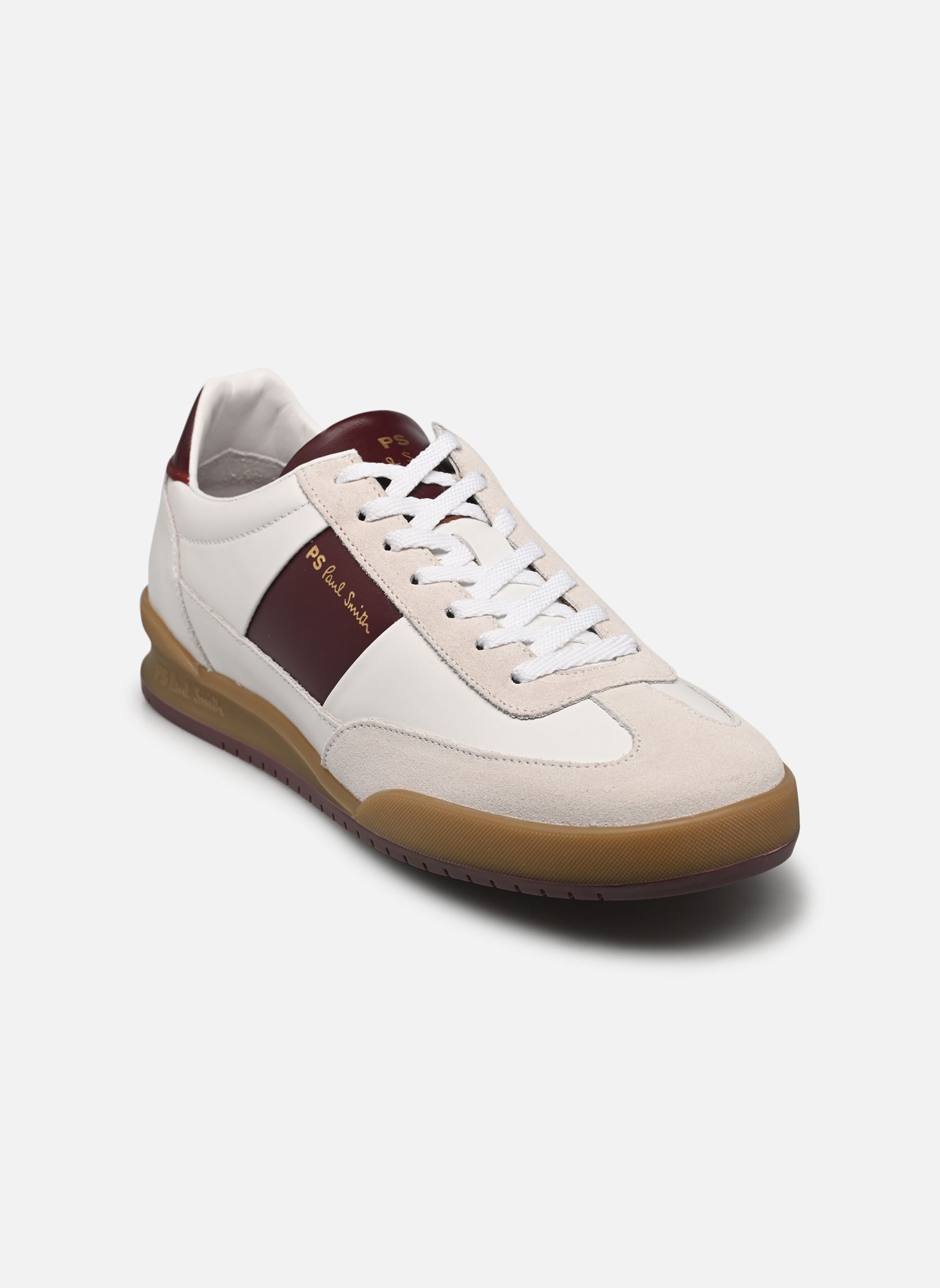Baskets basses Dover homme blanc PS Paul Smith Baskets basses Dover homme blanc 01-WHITE BORDO