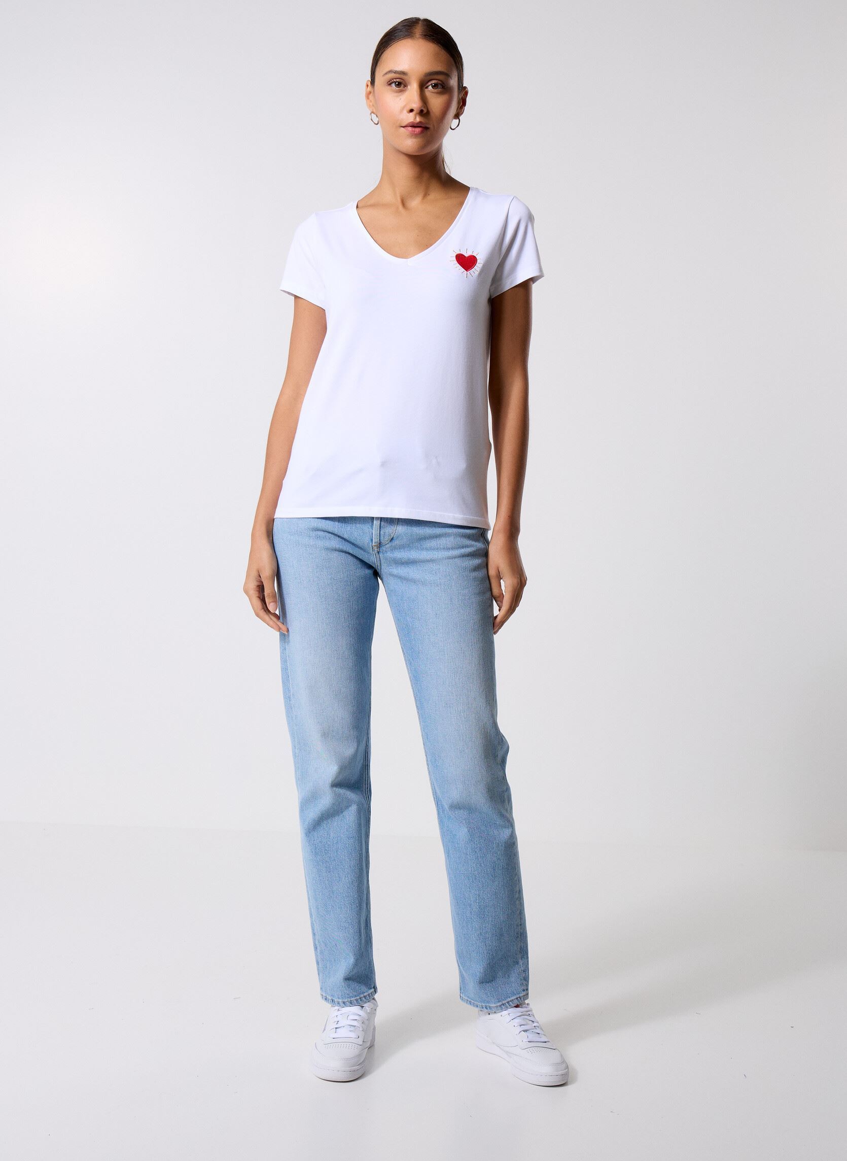 PIECES Pckhloe SS Tee BC | T-shirt Basic Da Donna | Maglietta In Cotone Manica Corta | Abbigliamento Casual Danese | Ottima Vestibilità - 2