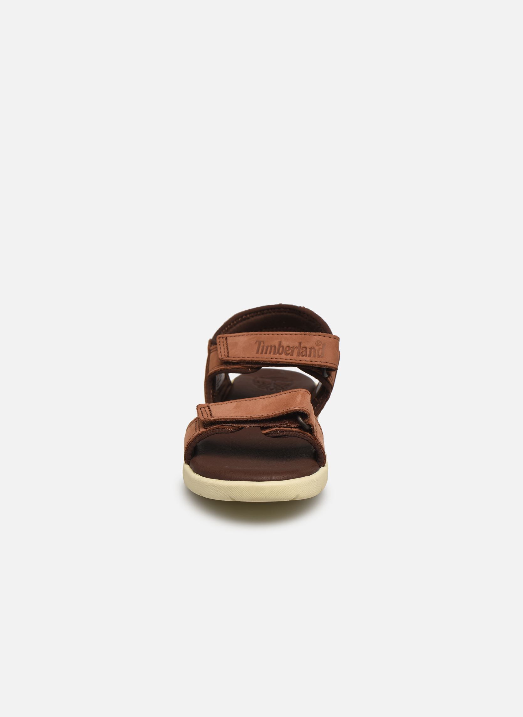 Sandalen NUBBLE LTHR FSHRMN bruin Timberland Sandalen NUBBLE LTHR FSHRMN bruin MEDIUM BROWN NUBUCK-0A1P3FA20