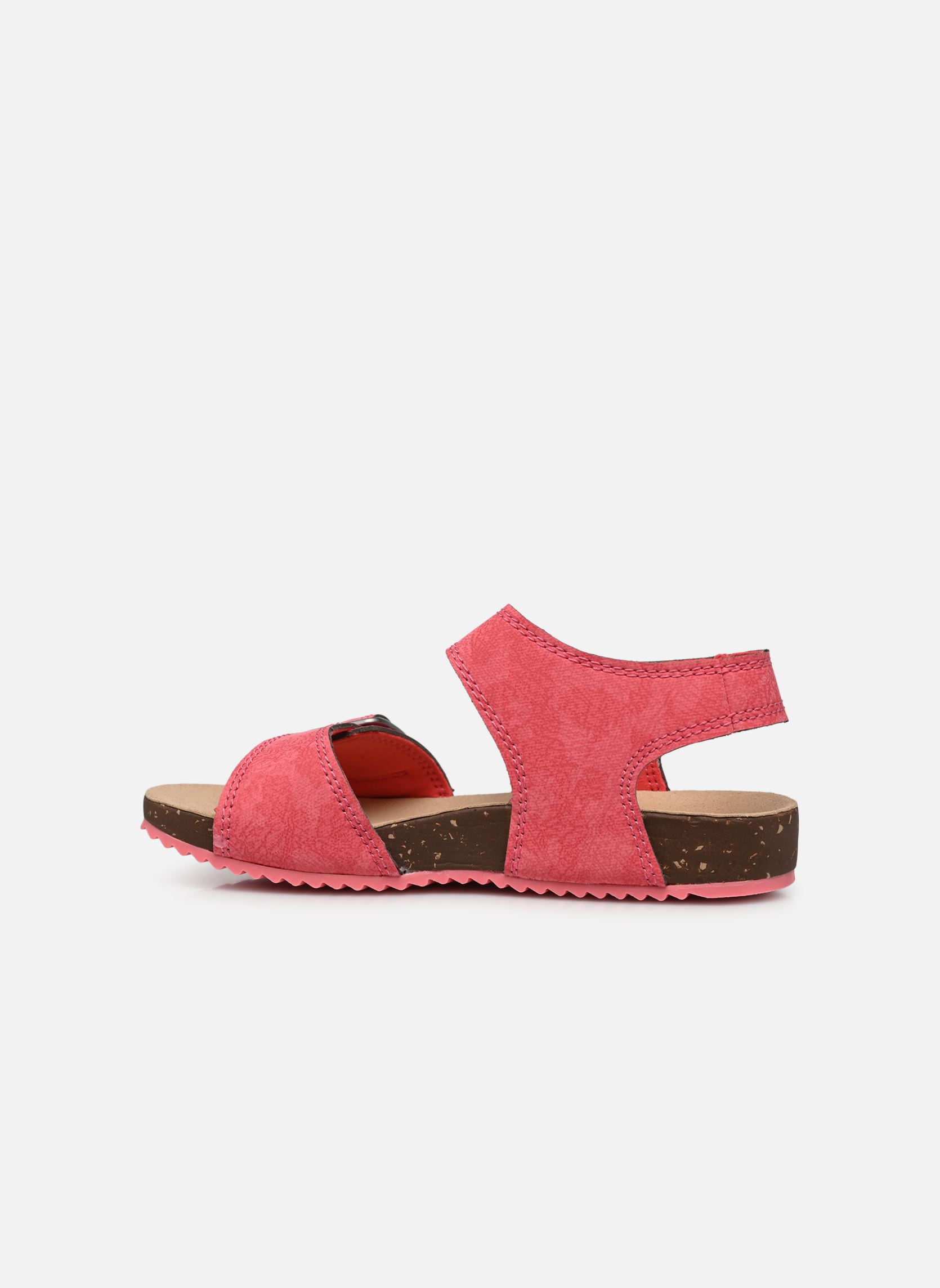 Sandalen Castle Island 2 Strap mädchen rosa Timberland Sandalen Castle Island 2 Strap mädchen rosa MEDIUM PINK