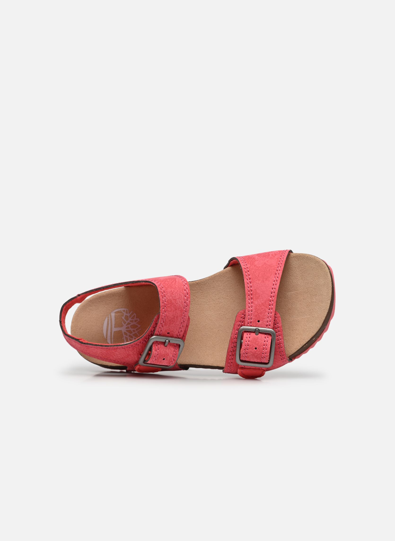 Sandalen Castle Island 2 Strap mädchen rosa Timberland Sandalen Castle Island 2 Strap mädchen rosa MEDIUM PINK