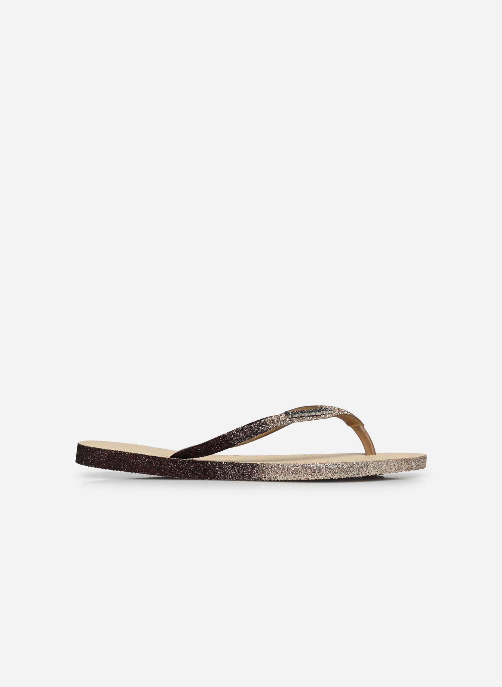 Flip-Flops Slim Sparkle II W damen beige Havaianas Flip-Flops Slim Sparkle II W damen beige SAND GREY