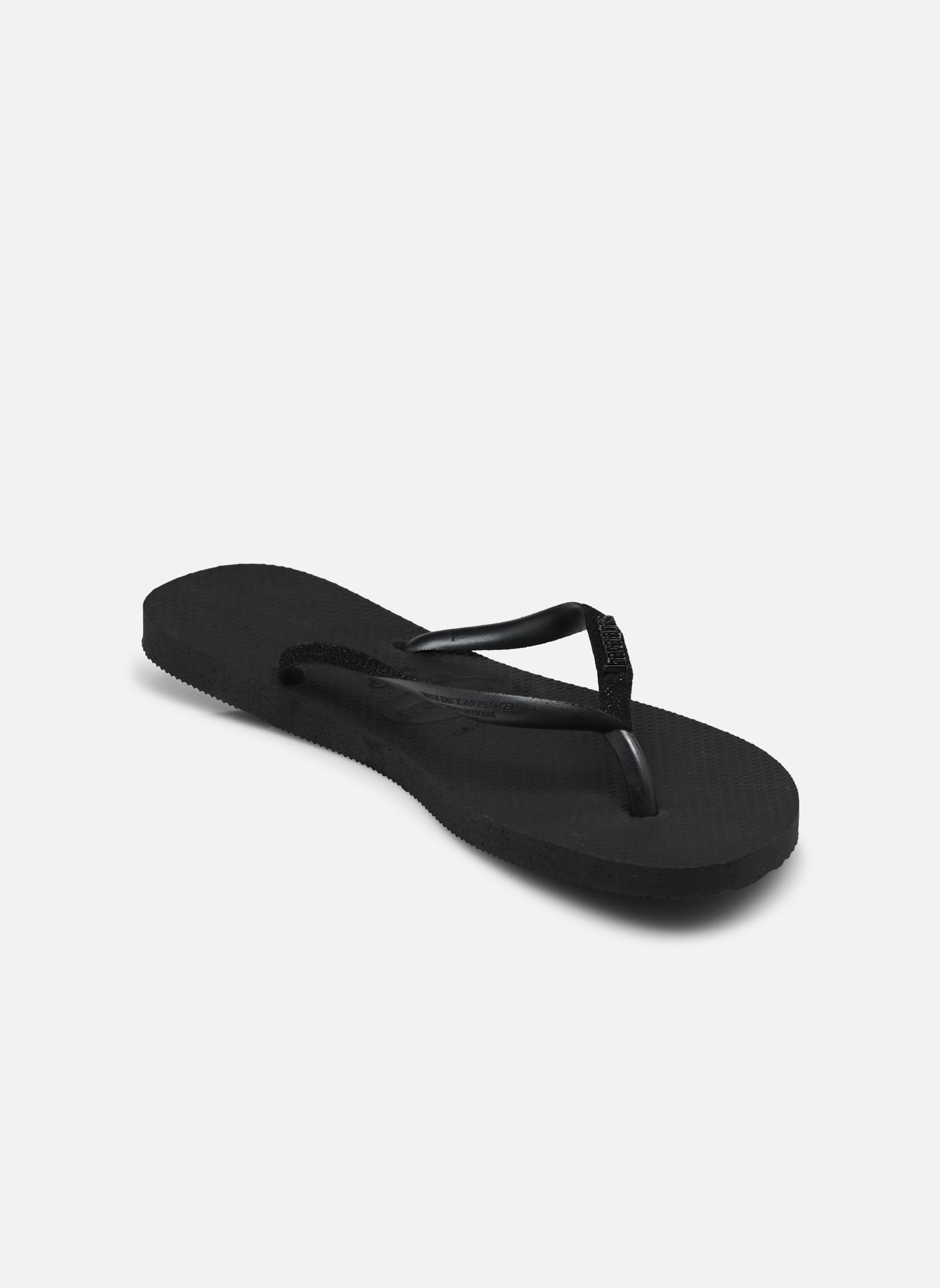 Slippers Slim Glitter II W dames zwart Havaianas Slippers Slim Glitter II W dames zwart BLACK BLACK