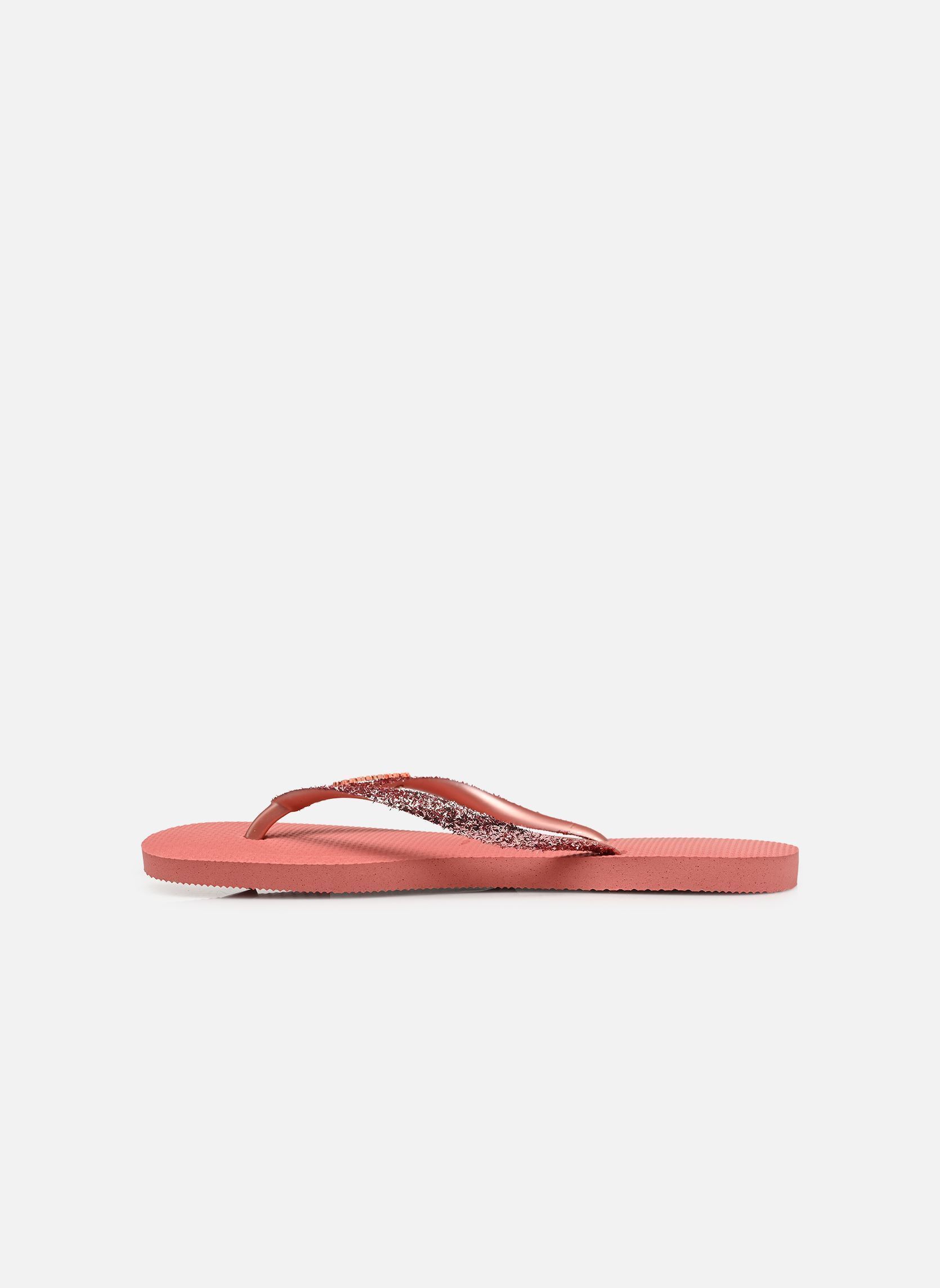 Tongs Slim Glitter II W femme rose Havaianas Tongs Slim Glitter II W femme rose CANYON CLAY