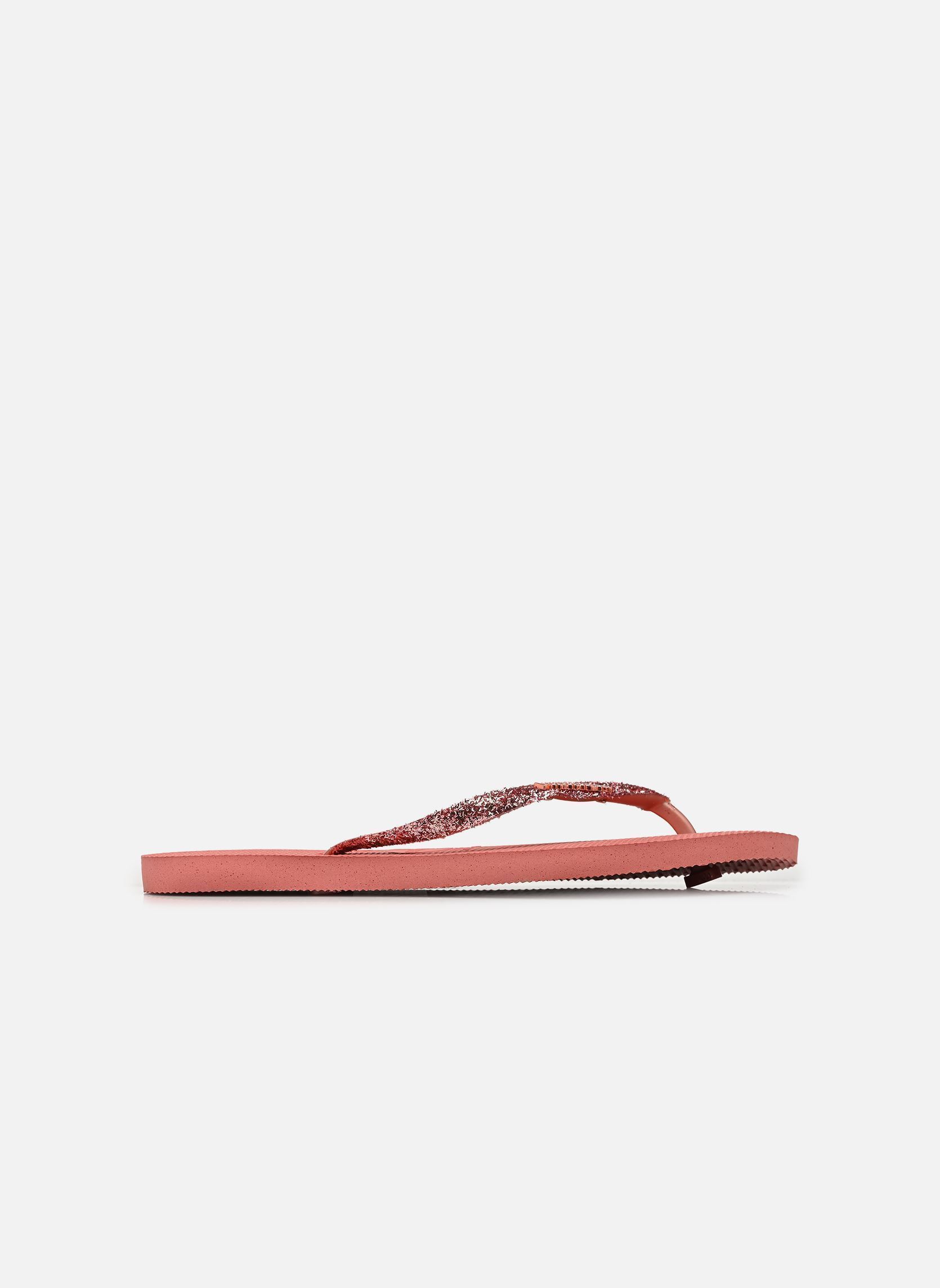 Tongs Slim Glitter II W femme rose Havaianas Tongs Slim Glitter II W femme rose CANYON CLAY