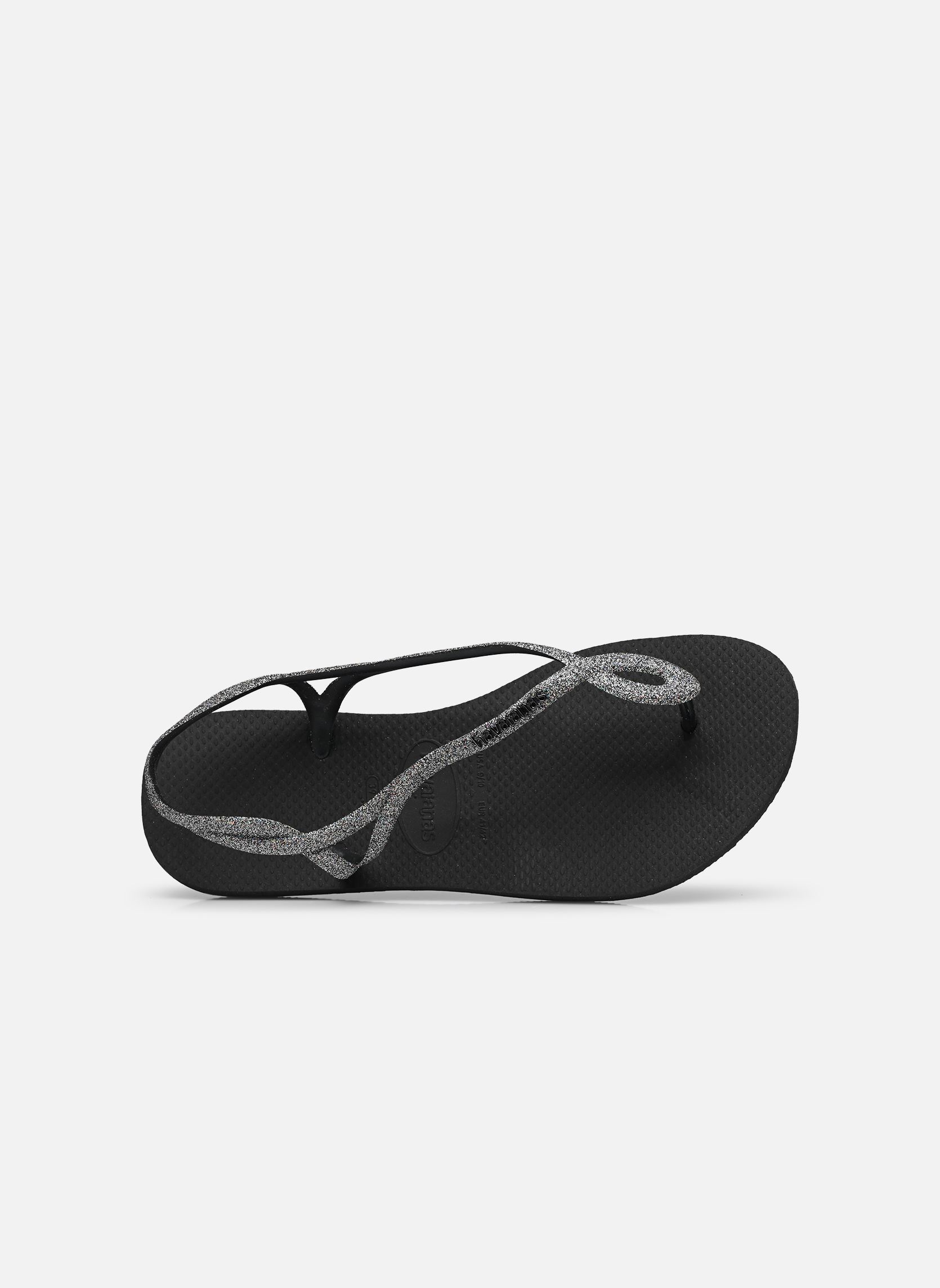 Sandales de plage LUNA PREMIUM II femme noir Havaianas Sandales de plage LUNA PREMIUM II femme noir BLACK/DARK GREY