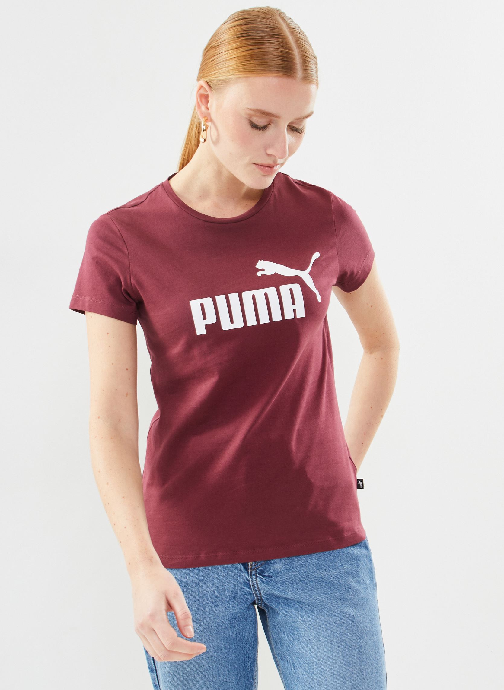 T shirt Puma ESS LOGO TEE EU - vue 3