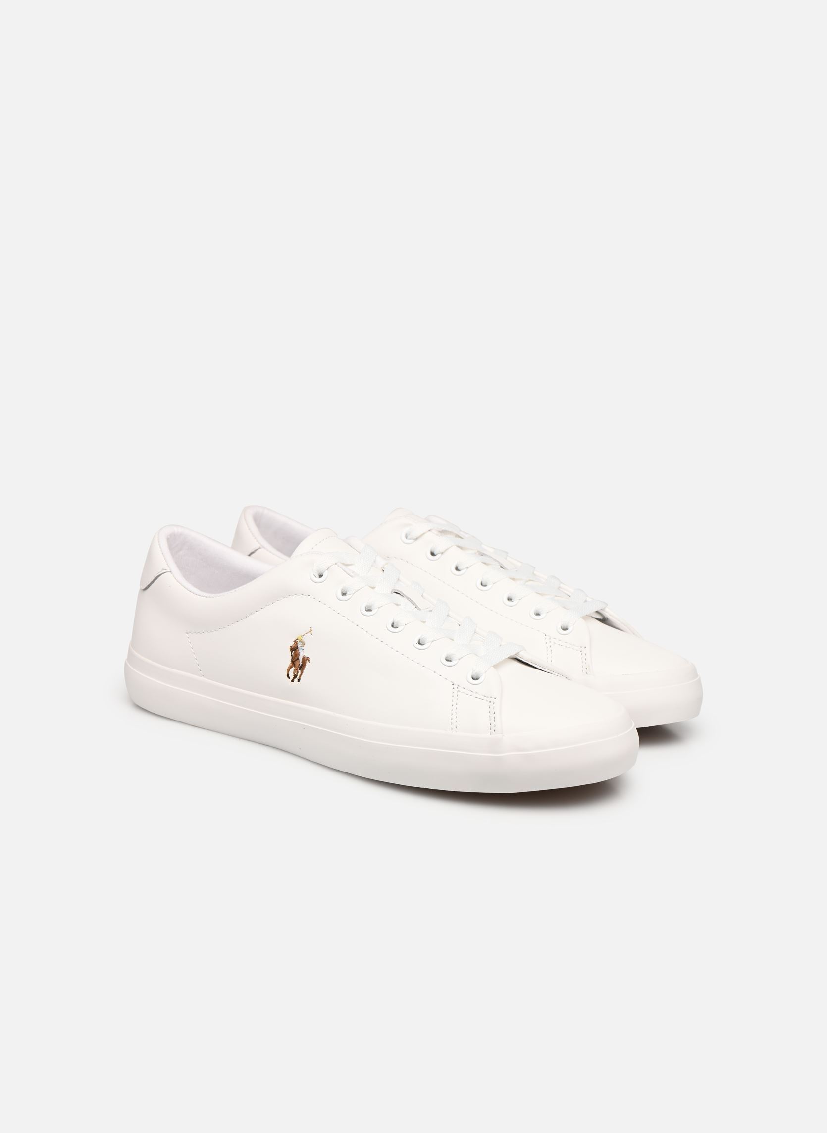 Lage sneakers LONGWOOD NAPPA LEATHER heren wit Polo Ralph Lauren Lage sneakers LONGWOOD NAPPA LEATHER heren wit WHITEWHITE