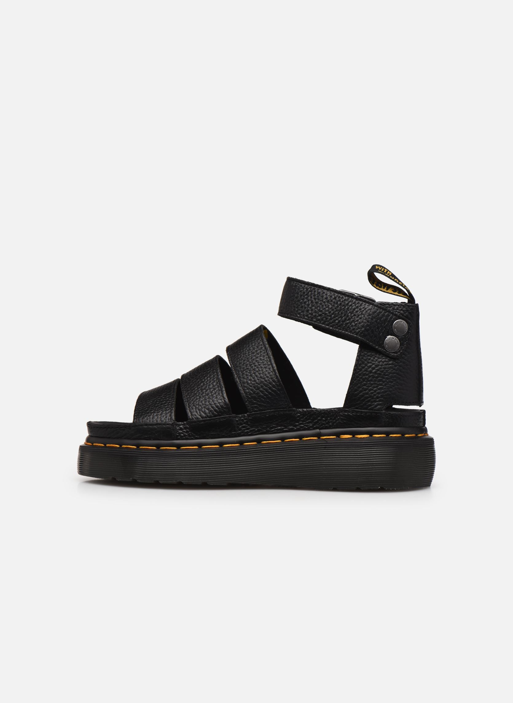 Sandales compensées et plateformes Clarissa II Quad femme noir Dr. Martens Sandales compensées et plateformes Clarissa II Quad femme noir BLACK MILLED NAPPA 2