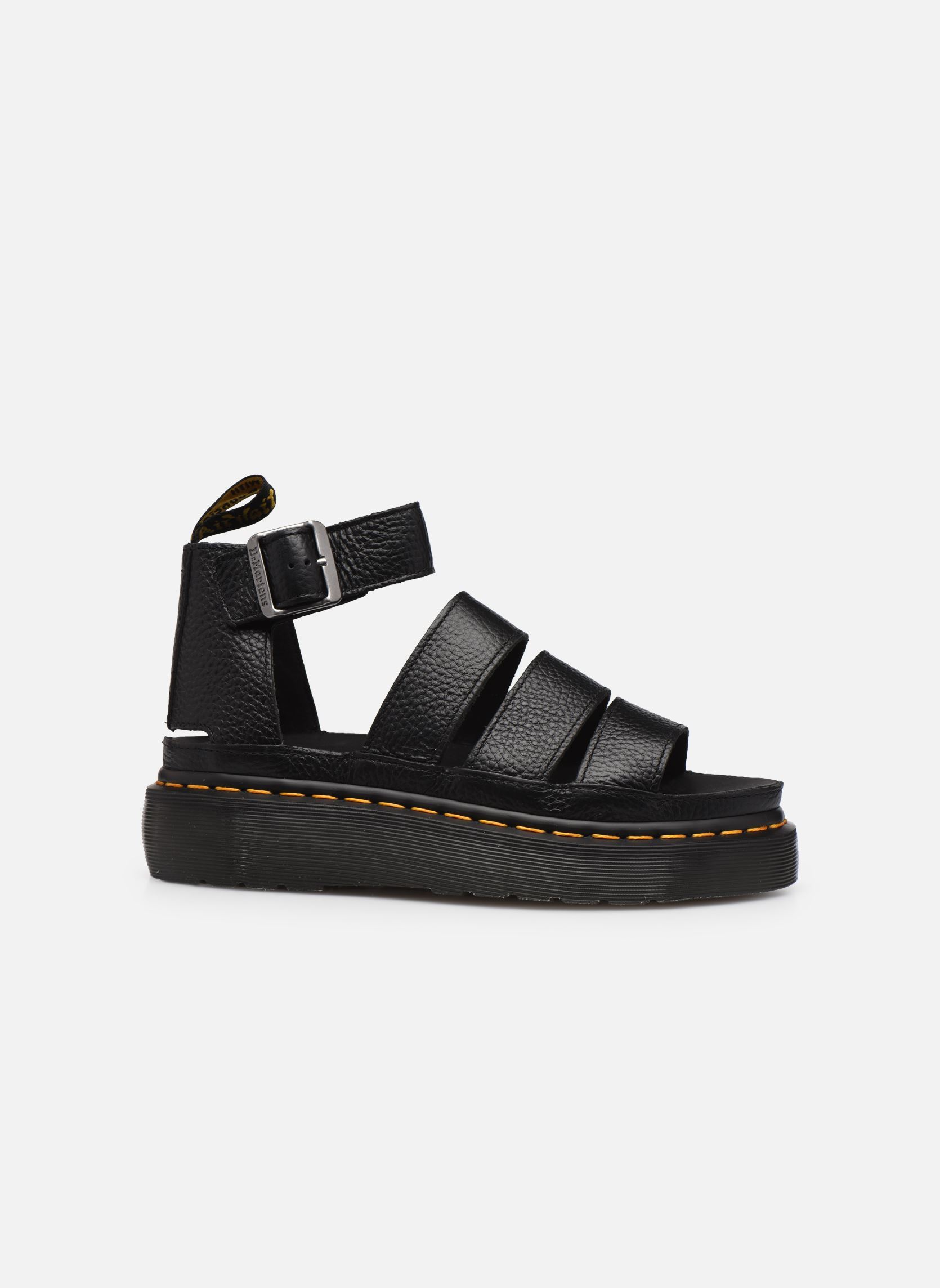 Sandales compensées et plateformes Clarissa II Quad femme noir Dr. Martens Sandales compensées et plateformes Clarissa II Quad femme noir BLACK MILLED NAPPA 2