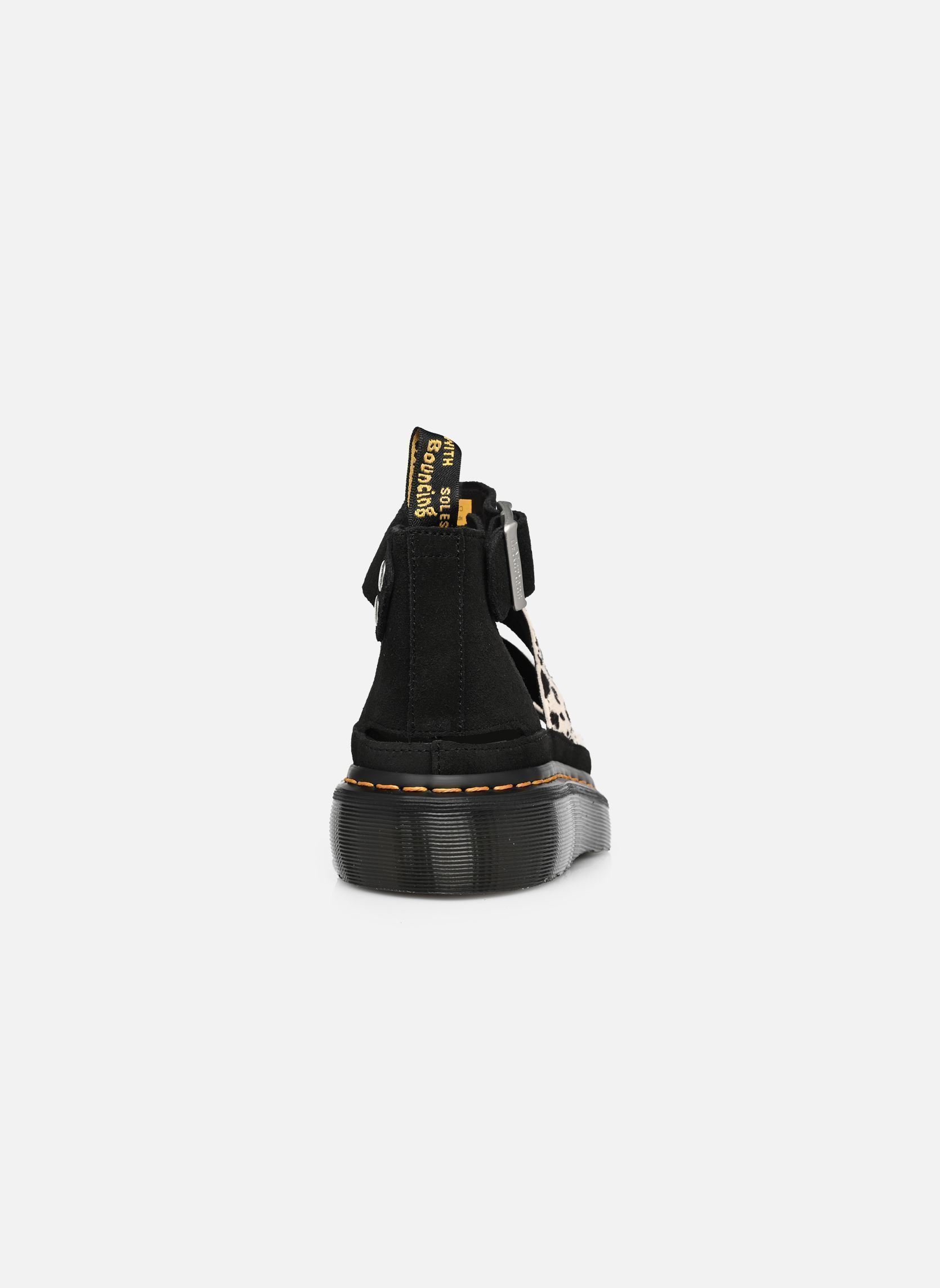 Sandales compensées et plateformes Clarissa II Quad femme noir Dr. Martens Sandales compensées et plateformes Clarissa II Quad femme noir CREAM+BLACK HAIR ON+EH SUEDE