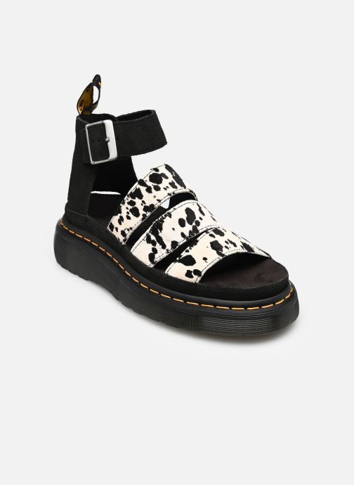 Dr. Martens Sandales compensées et plateformes Clarissa II Quad femme noir