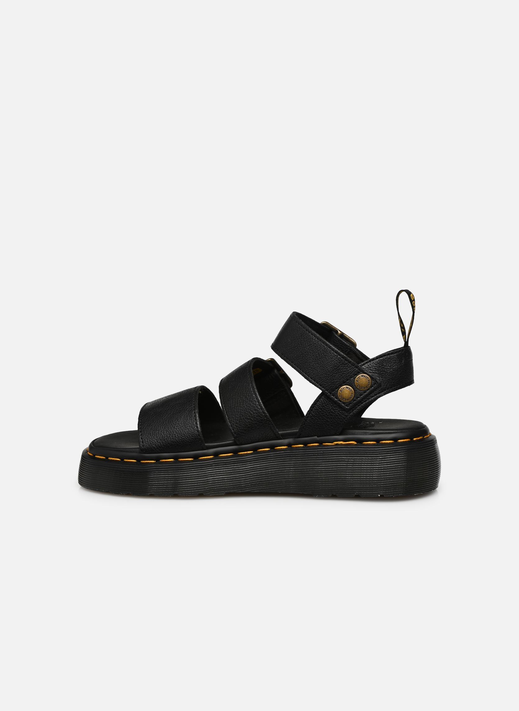 Sandali con zeppa e plateau Gryphon Quad donna nero Dr. Martens Sandali con zeppa e plateau Gryphon Quad donna nero BLACK PISA