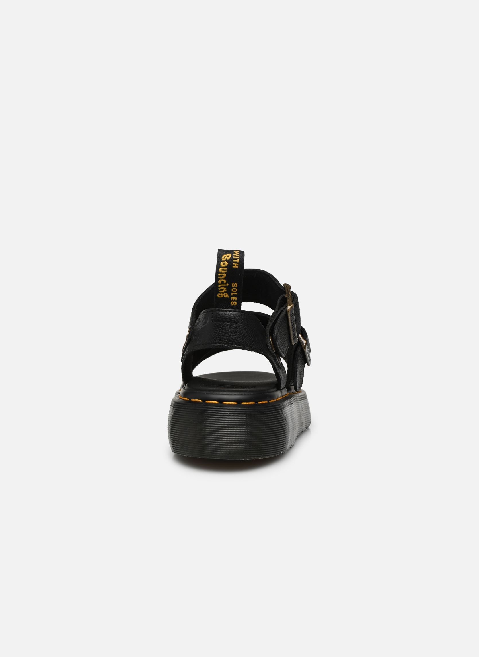 Sandali con zeppa e plateau Gryphon Quad donna nero Dr. Martens Sandali con zeppa e plateau Gryphon Quad donna nero BLACK PISA