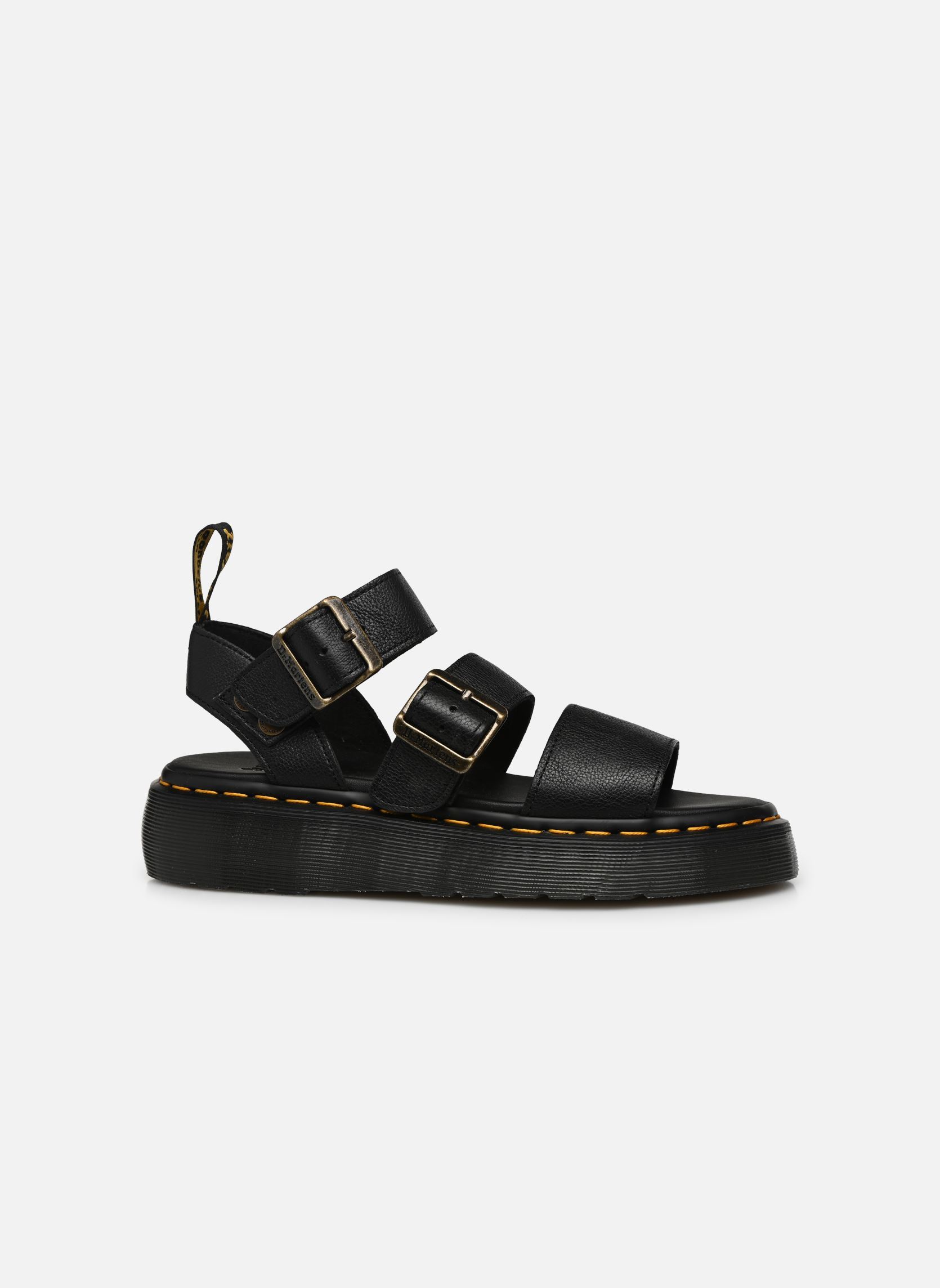 Sandali con zeppa e plateau Gryphon Quad donna nero Dr. Martens Sandali con zeppa e plateau Gryphon Quad donna nero BLACK PISA