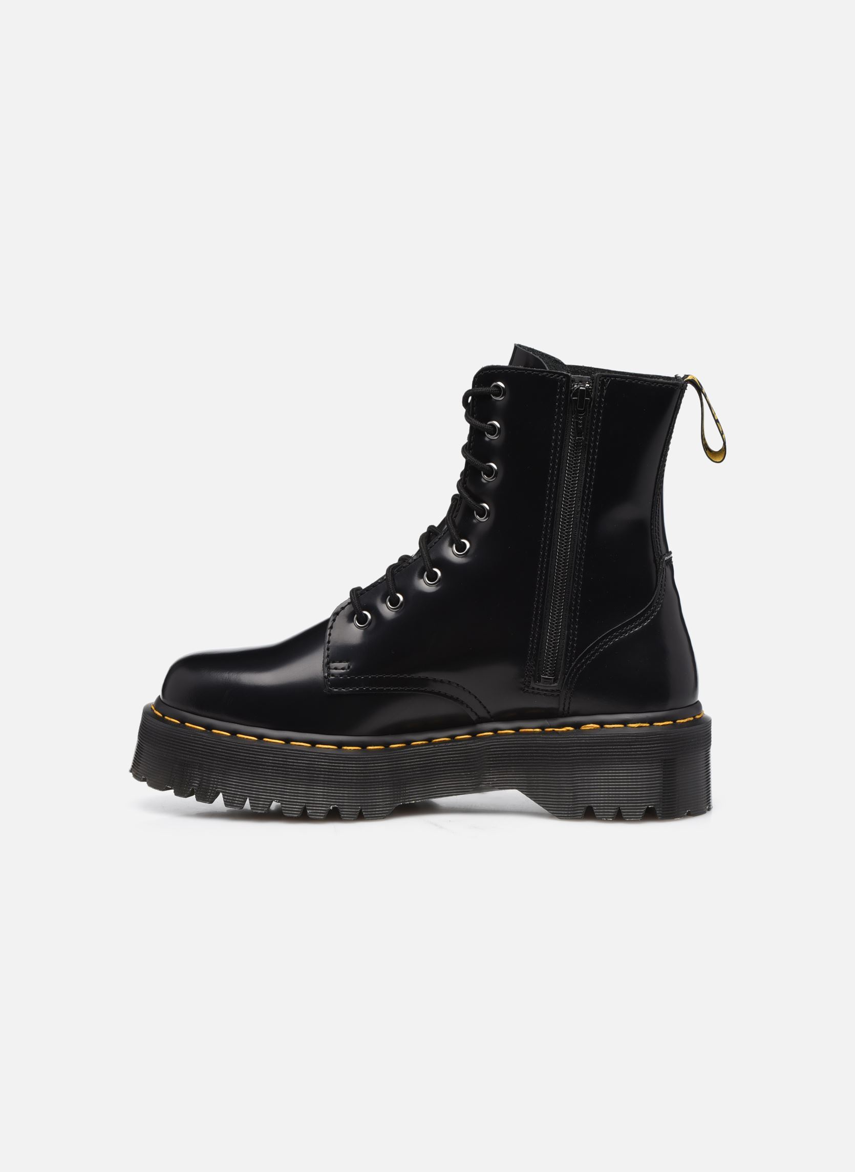 Geschnürte Stiefeletten Jadon M herren schwarz Dr. Martens Geschnürte Stiefeletten Jadon M herren schwarz BLACK POLISHED SMOOTH