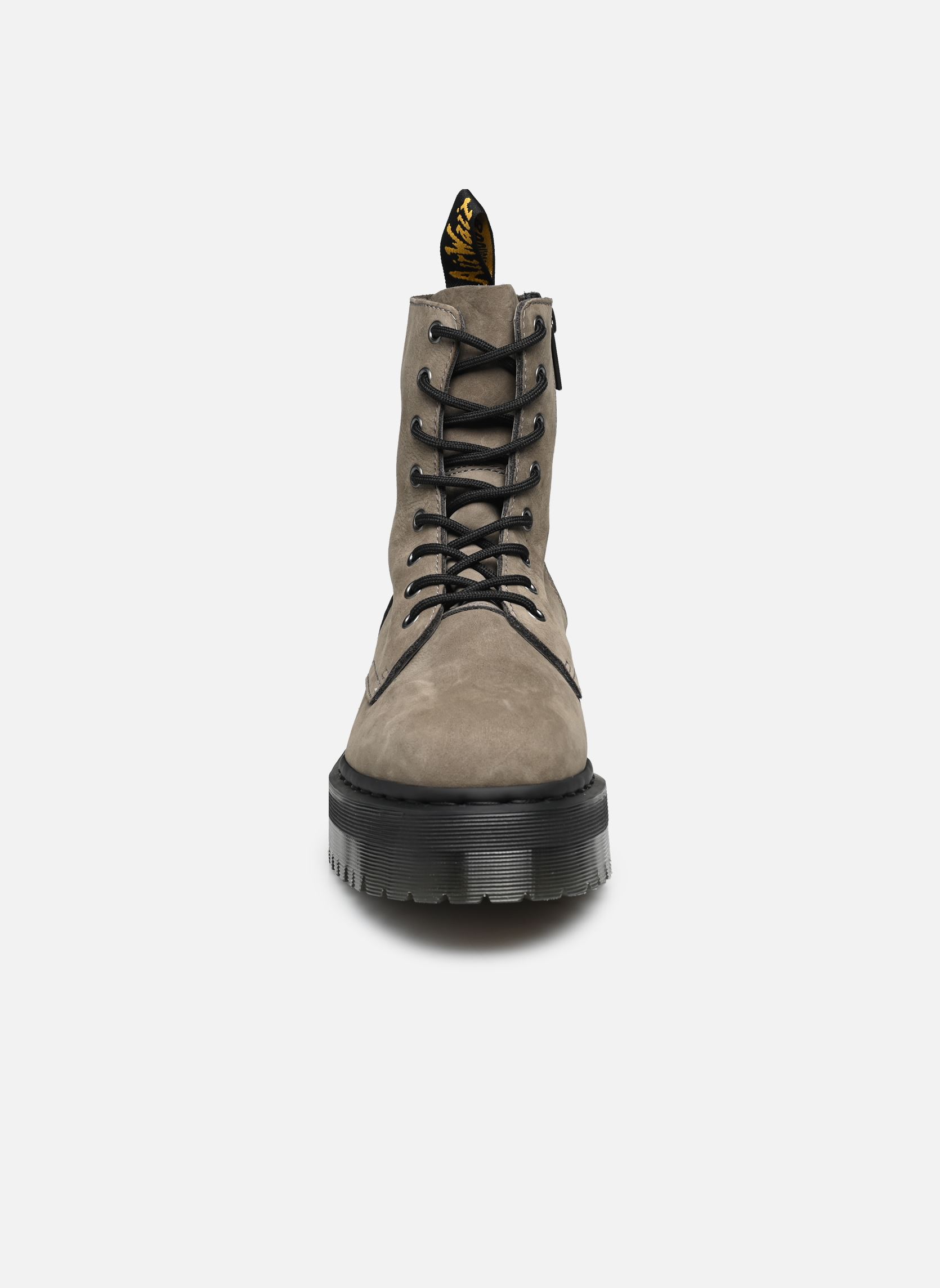 Bottines à lacets Jadon M homme gris Dr. Martens Bottines à lacets Jadon M homme gris NICKEL GREY MILLED NUBUCK WP