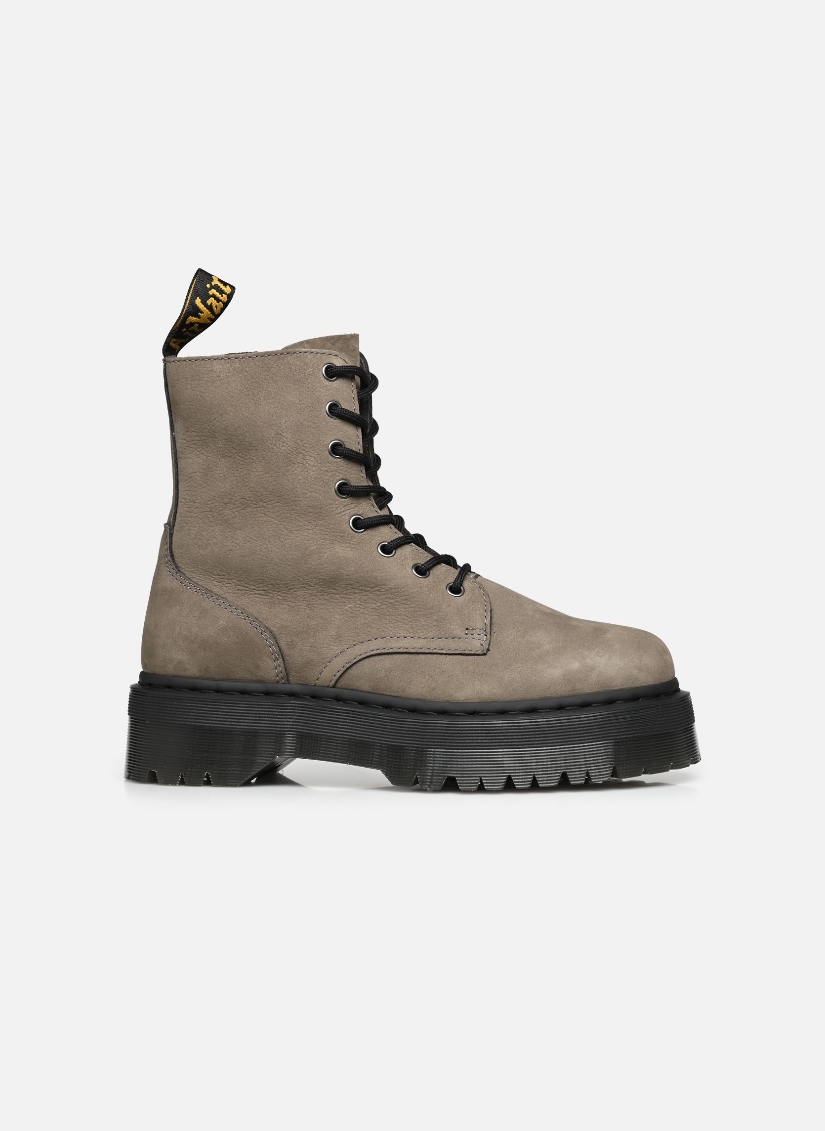 Bottines à lacets Jadon M homme gris Dr. Martens Bottines à lacets Jadon M homme gris NICKEL GREY MILLED NUBUCK WP