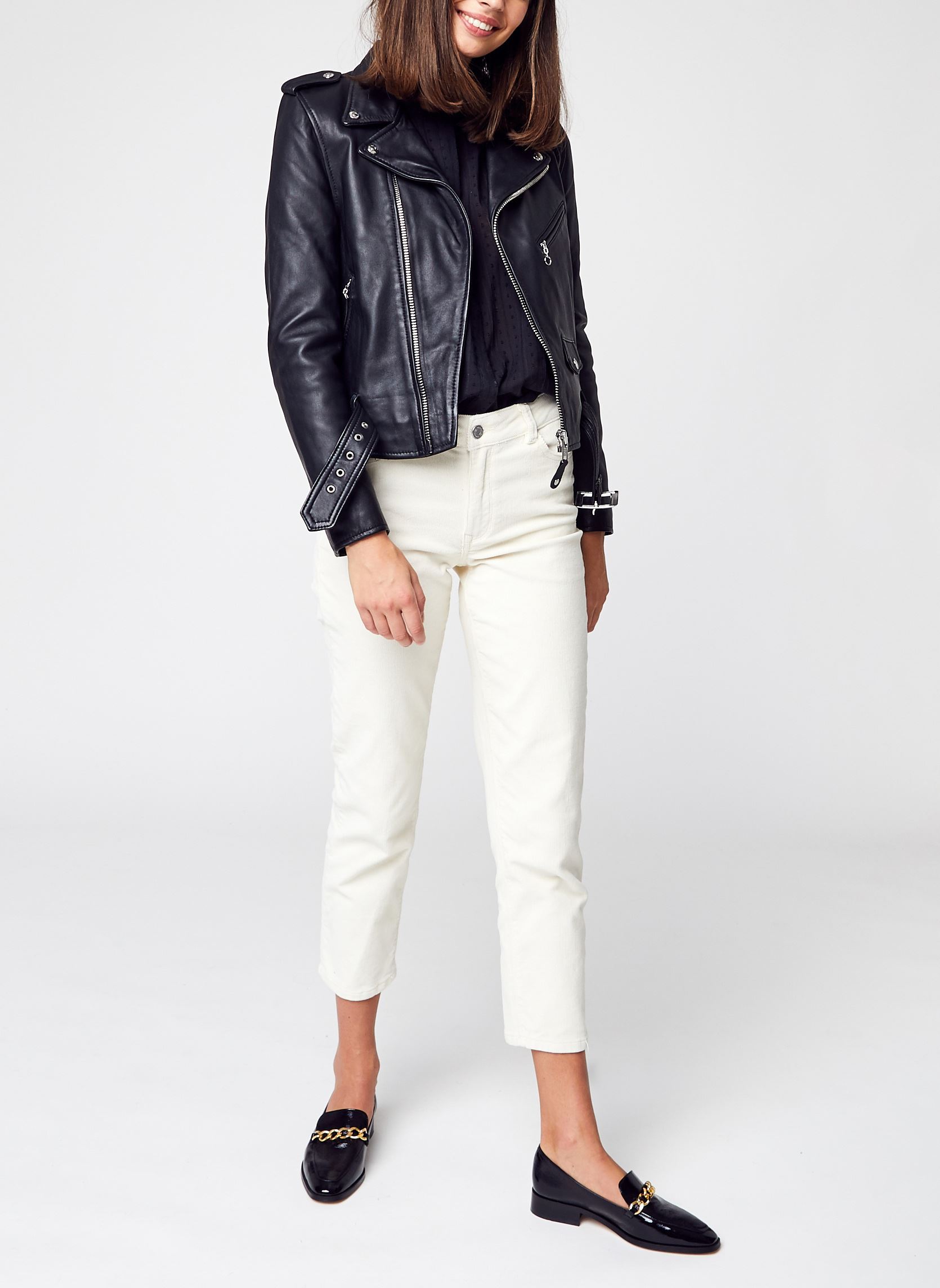 Vestes Veste Perfecto Ceinture-LCW8600 femme noir Schott Vestes Veste Perfecto Ceinture-LCW8600 femme noir BLACK