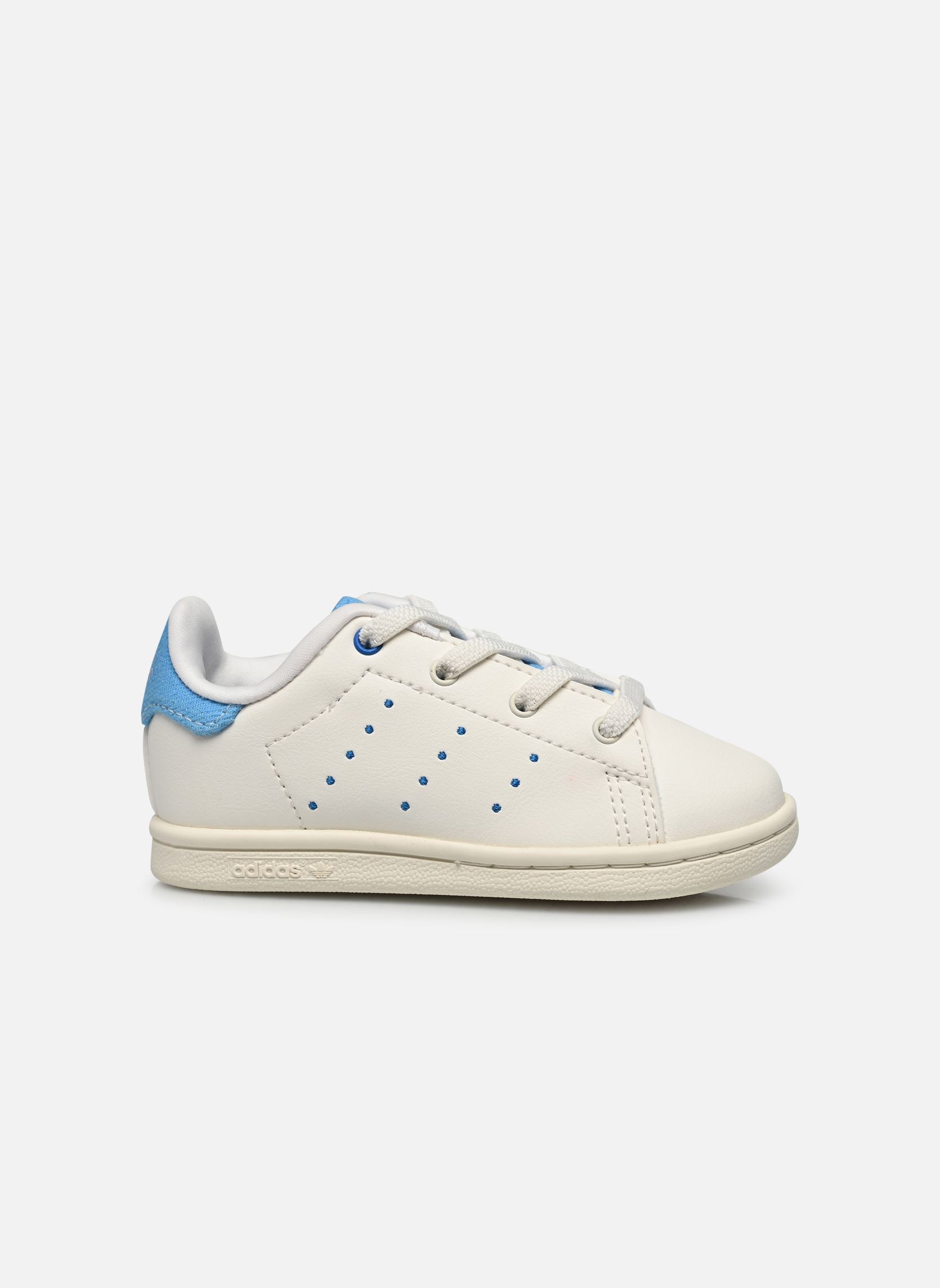 Baskets basses Stan Smith blanc adidas originals Baskets basses Stan Smith blanc Clowhi/Blubir/Ltblue