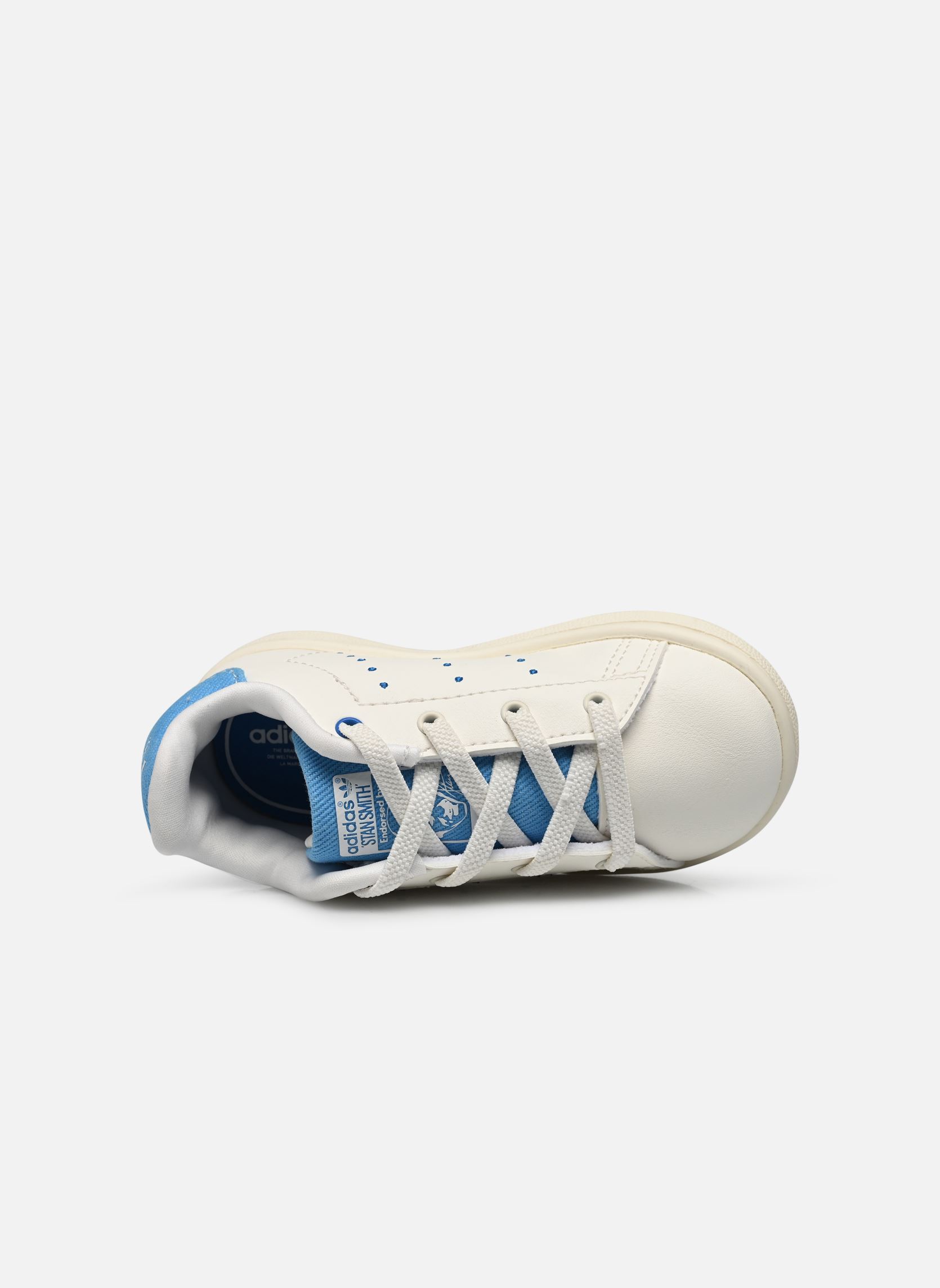 Baskets basses Stan Smith blanc adidas originals Baskets basses Stan Smith blanc Clowhi/Blubir/Ltblue