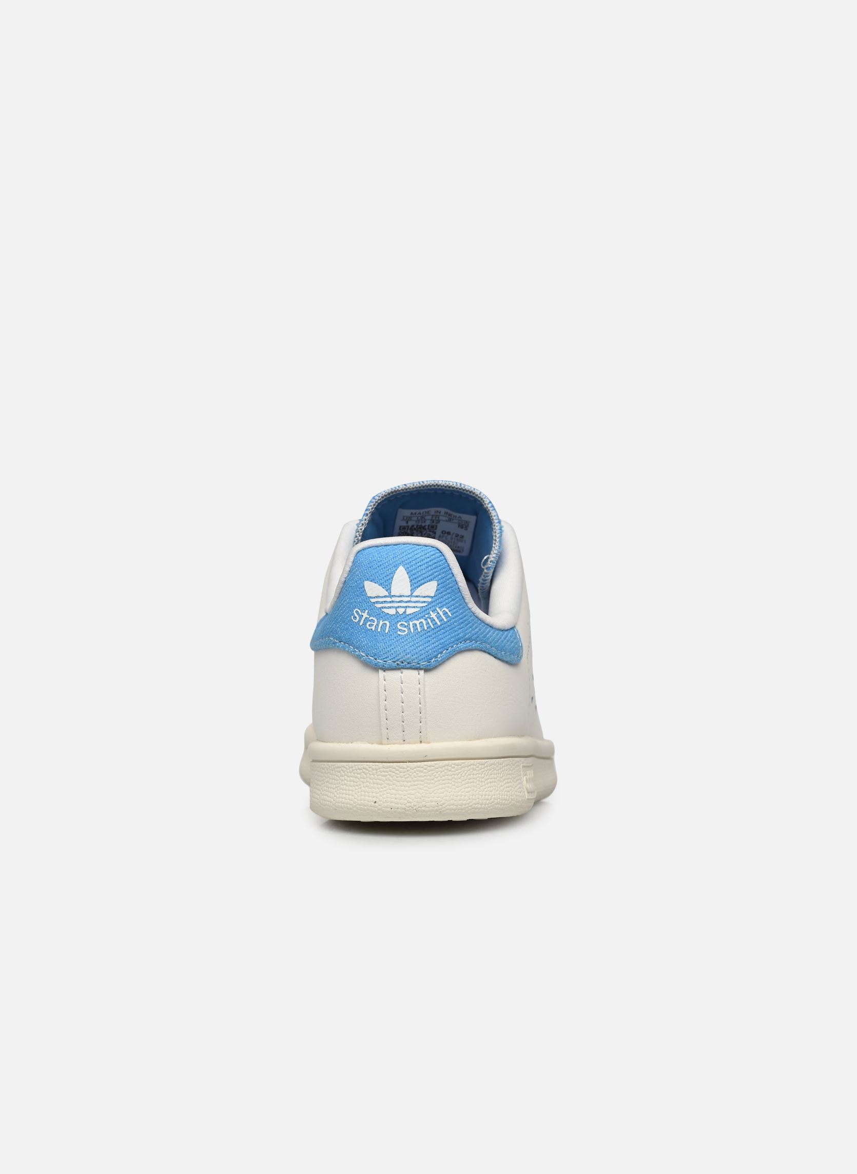 Niedrige Sneaker Stan Smith weiß adidas originals Niedrige Sneaker Stan Smith weiß Clowhi/Blubir/Ltblue