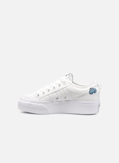adidas originals Nizza Platform J (Wit 