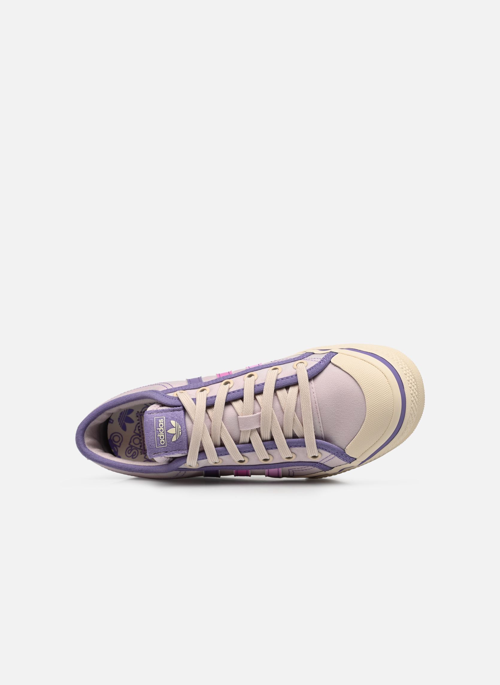 Baskets basses Nizza Platform J fille violet adidas originals Baskets basses Nizza Platform J fille violet ALMPNK/PULLIL/WONWHI