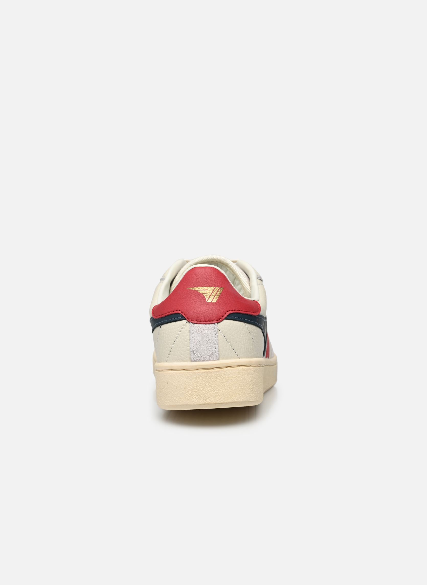 Baskets basses Contact Leather M homme blanc Gola Baskets basses Contact Leather M homme blanc OFF WHITE VINTAGE BLUE DEEP RE