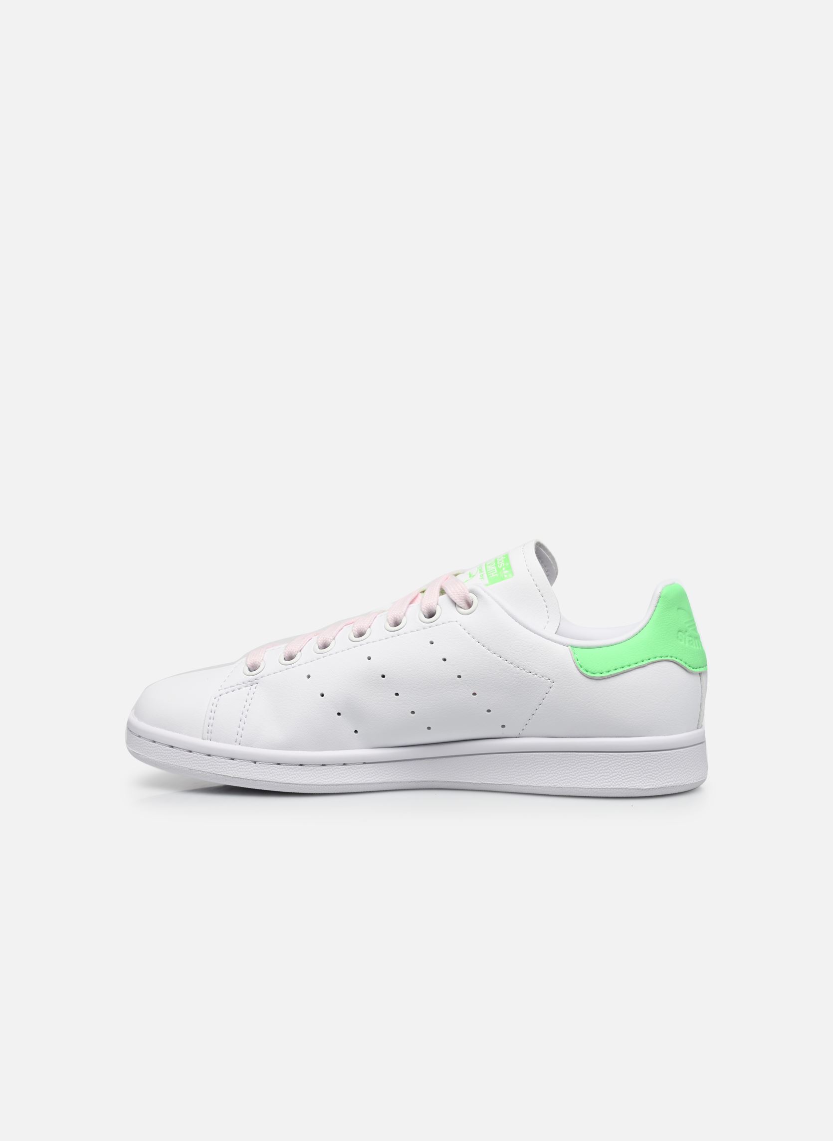 Niedrige Sneaker Stan Smith W damen weiß adidas originals Niedrige Sneaker Stan Smith W damen weiß FTWWHT/ALMPNK/BEAMGR