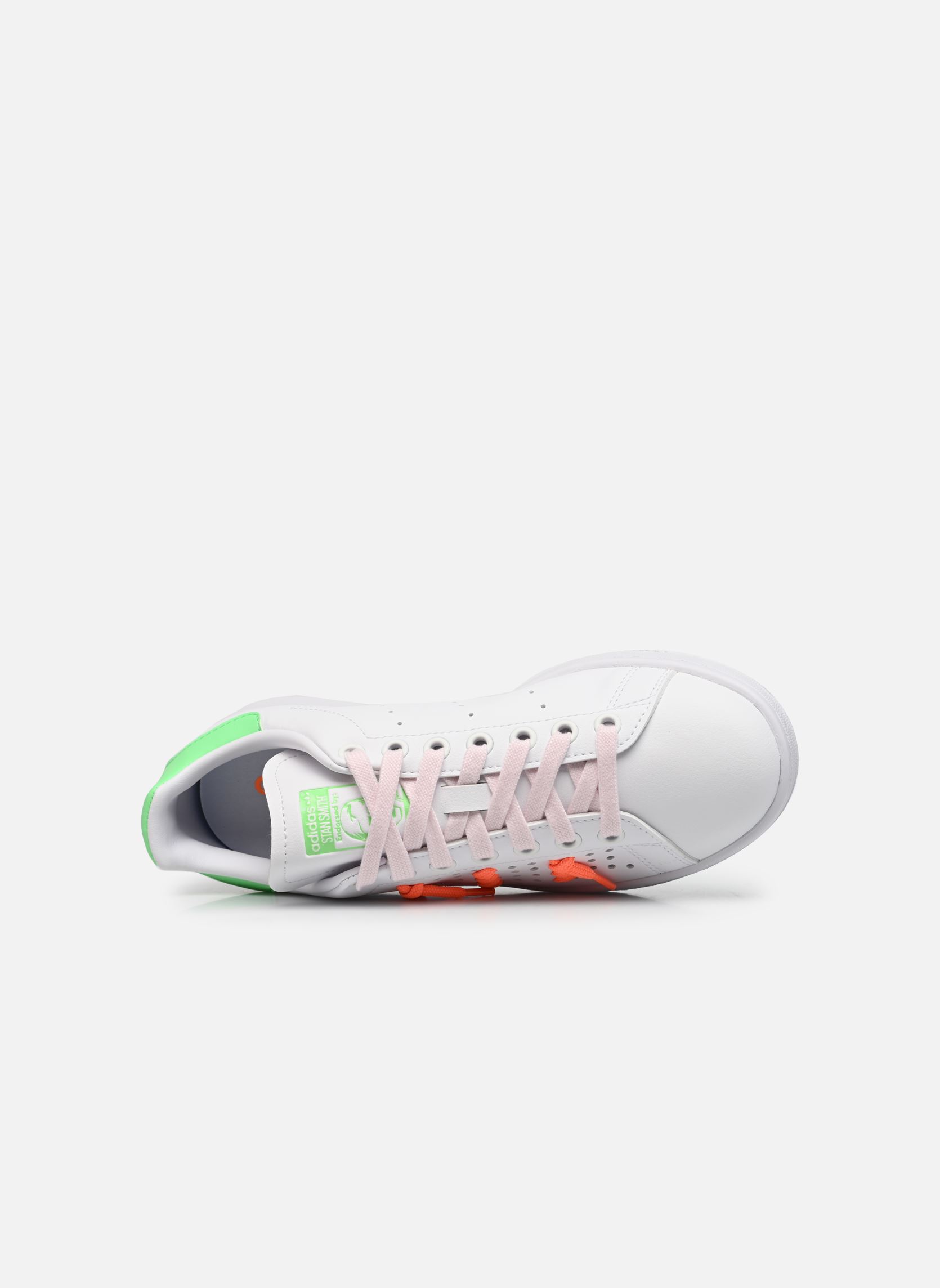 Niedrige Sneaker Stan Smith W damen weiß adidas originals Niedrige Sneaker Stan Smith W damen weiß FTWWHT/ALMPNK/BEAMGR