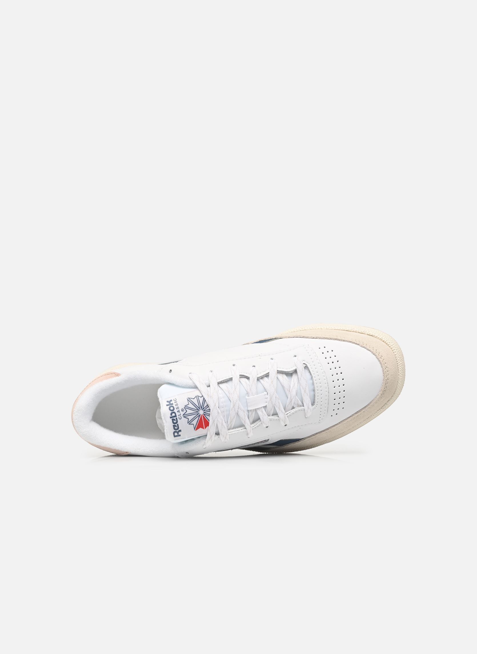 Baskets basses Club C Revenge M homme blanc Reebok Baskets basses Club C Revenge M homme blanc FTWWHITE/TWILIGHTBLUE/MUTEDCLA